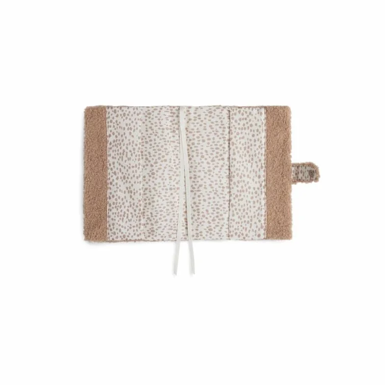 Protège carnet de santé bouclettes Biscuit personnalisable