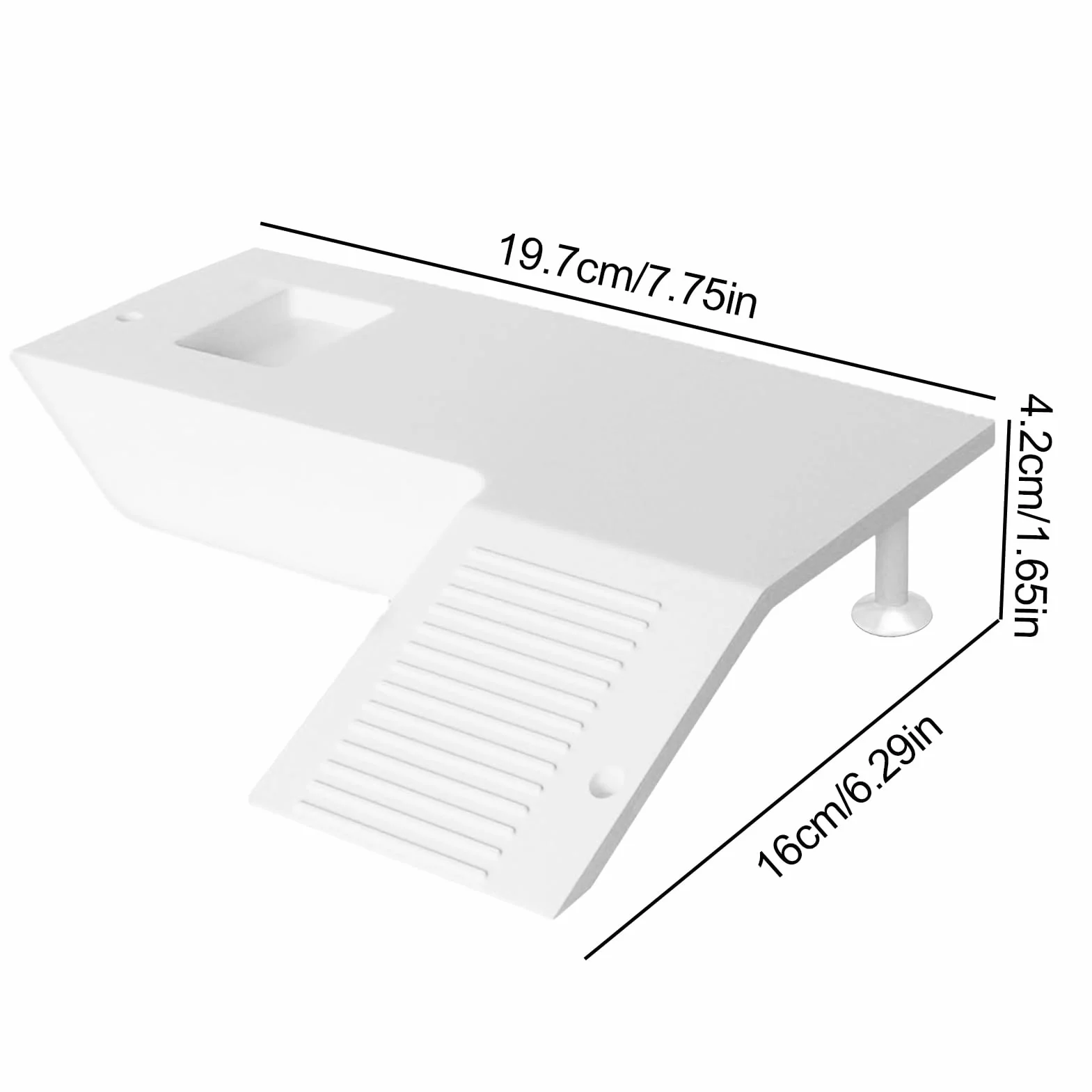 Terrasse pour Reptiles avec Scène d'Escalade Stable, Plateforme de Repos pour Tortues