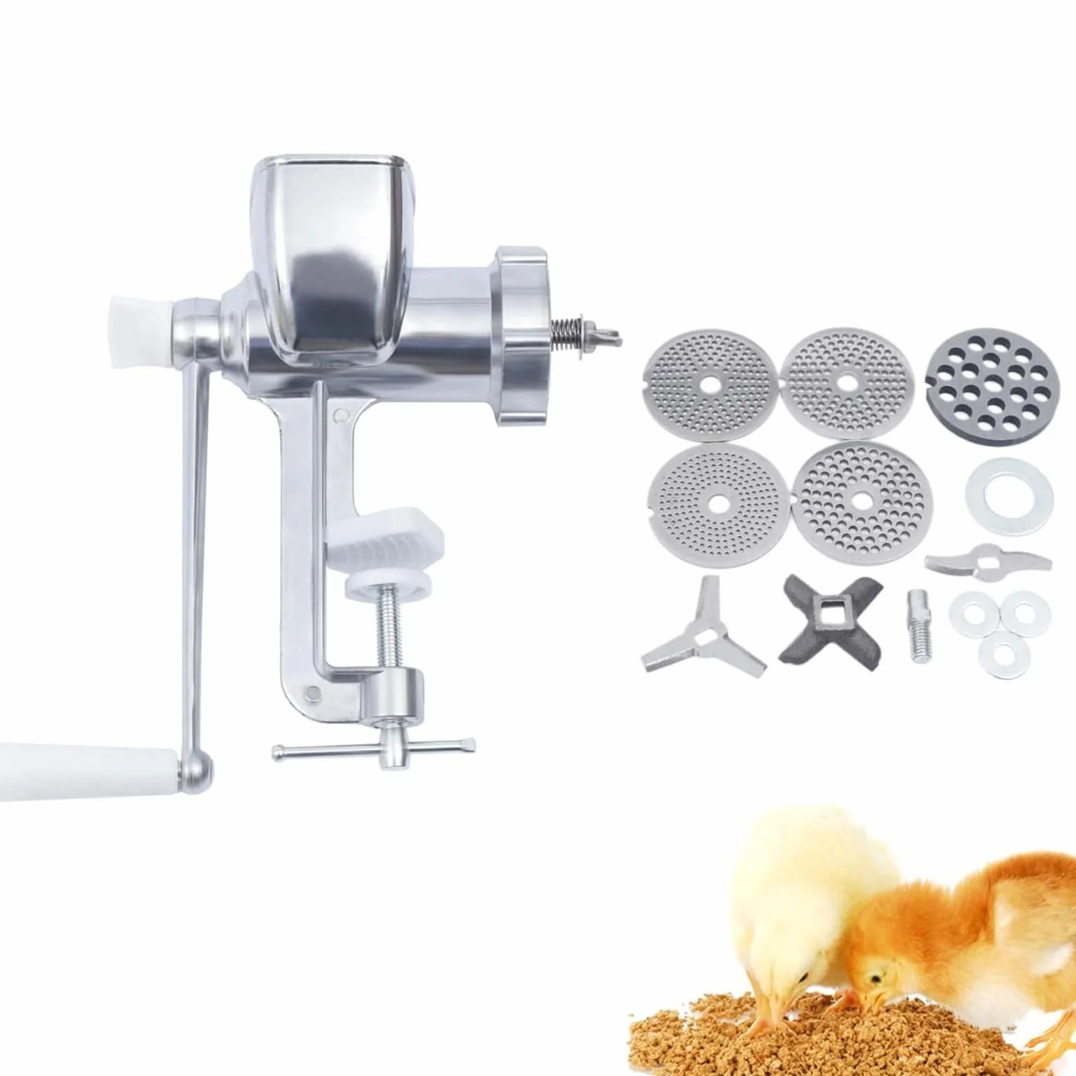 Machine à granulés manuelle pour pêche aux oiseaux – Granulateur d'alimentation domestique 1,5/2/2,5/3/8 mm
