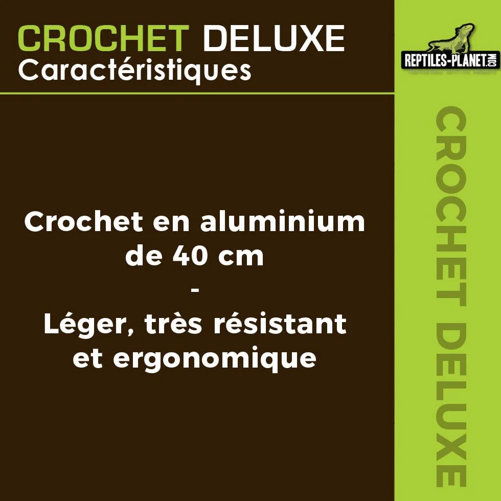 Reptiles Planet Crochet Deluxe pour Serpent 40 cm