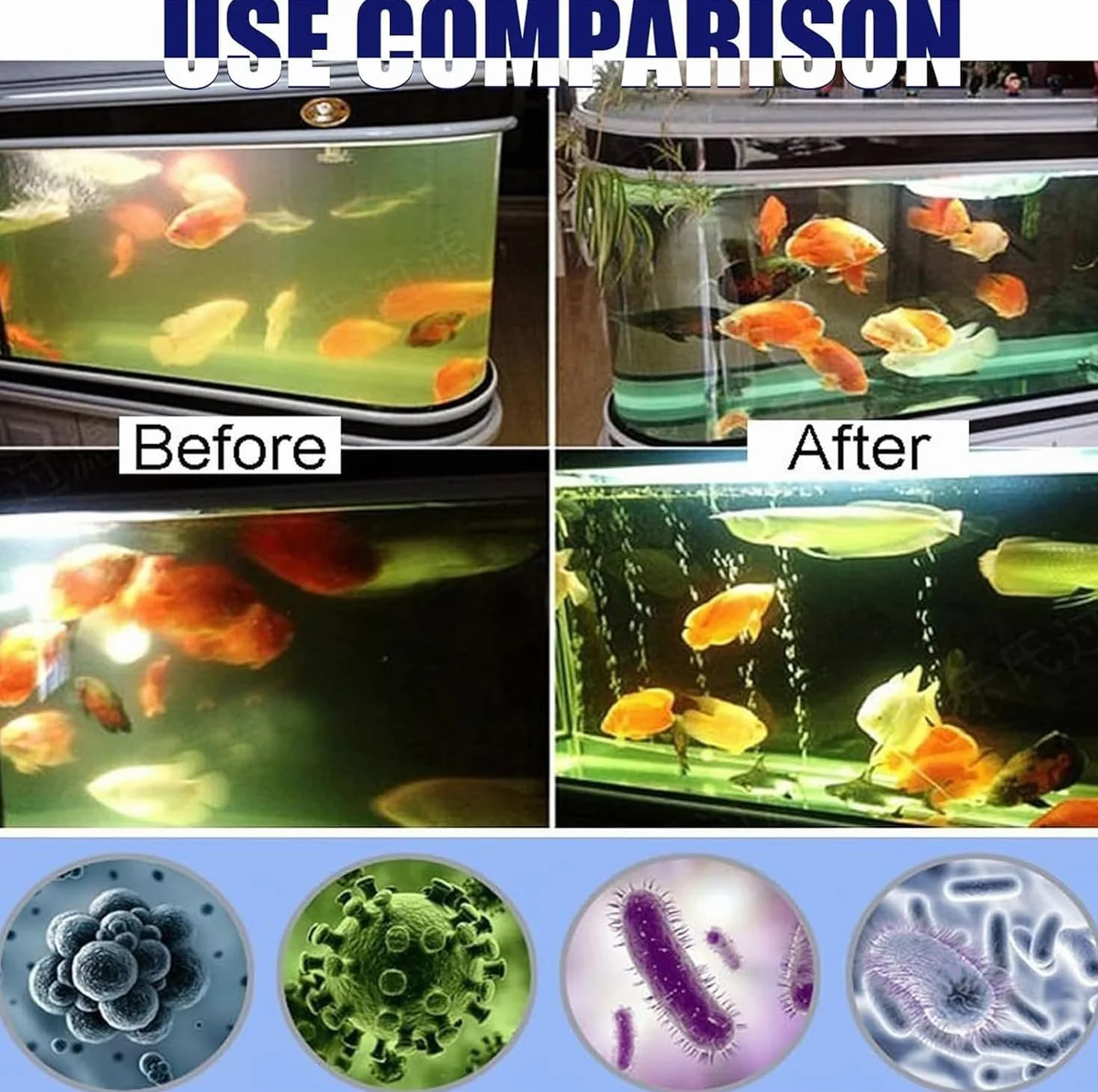 Comprimés Purification d'eau d'Aquarium 35 pièces Anti-Turbidité
