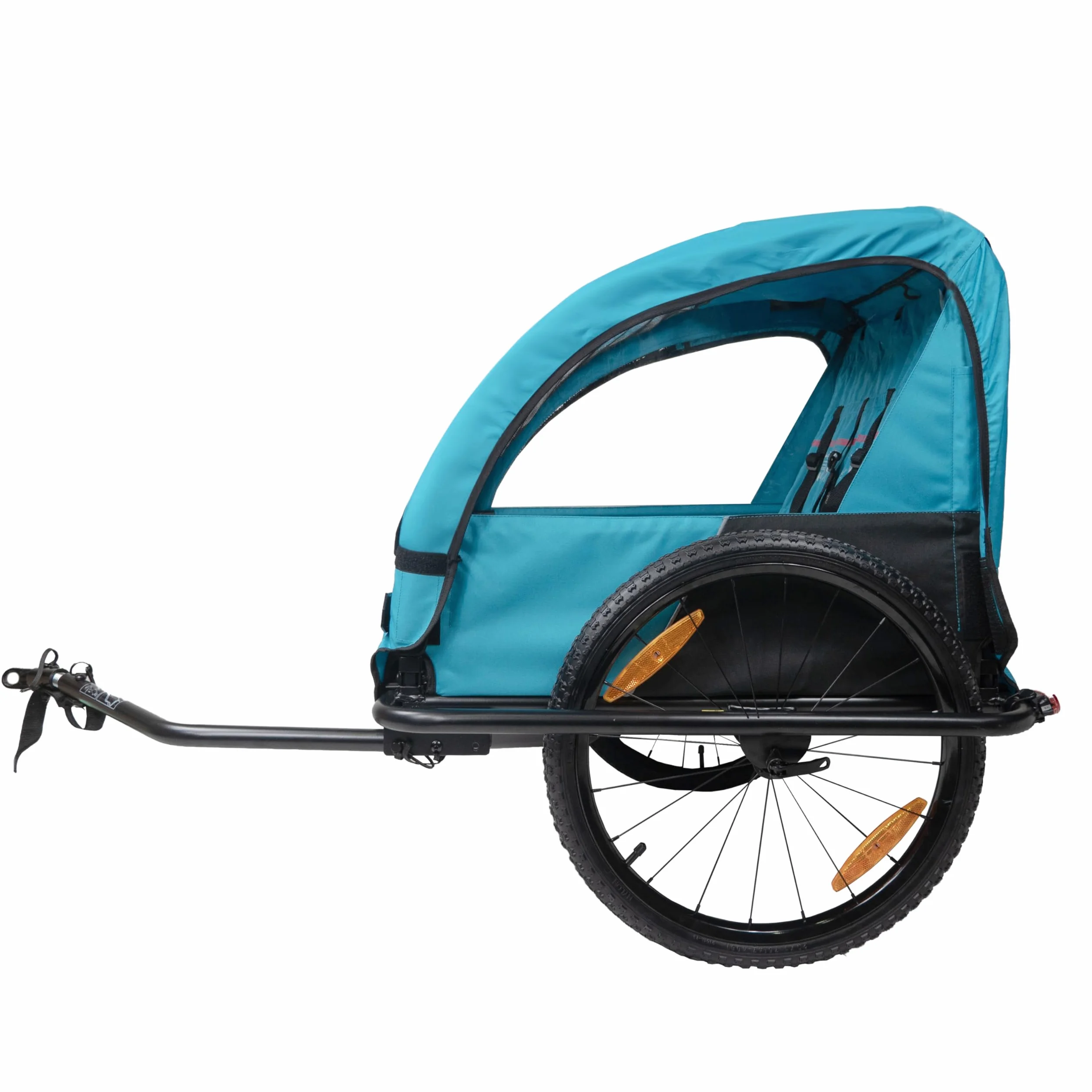 Remorque Vélo Enfant 2 Places Kiid Adventure 2 - Châssis Acier, Pliable, Roues 20", Compatible Vélos 26-29"