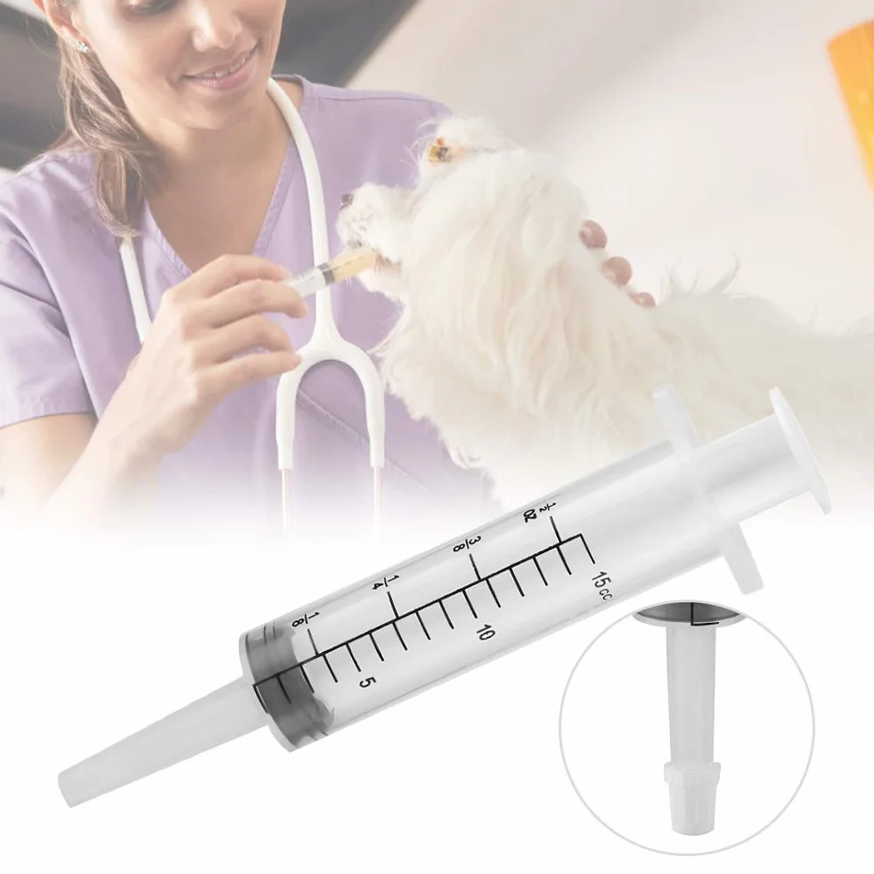 Oumefar Distributeur de médicaments pour Animaux de Compagnie Poussoir Bolus Seringue Tablette