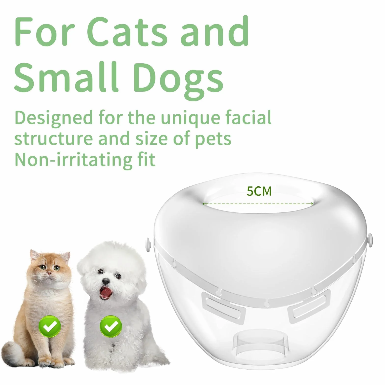 Inhalateur pour Chats avec Masque en Silicone (S) - Chambre d'Aérosol pour Animaux Domestiques