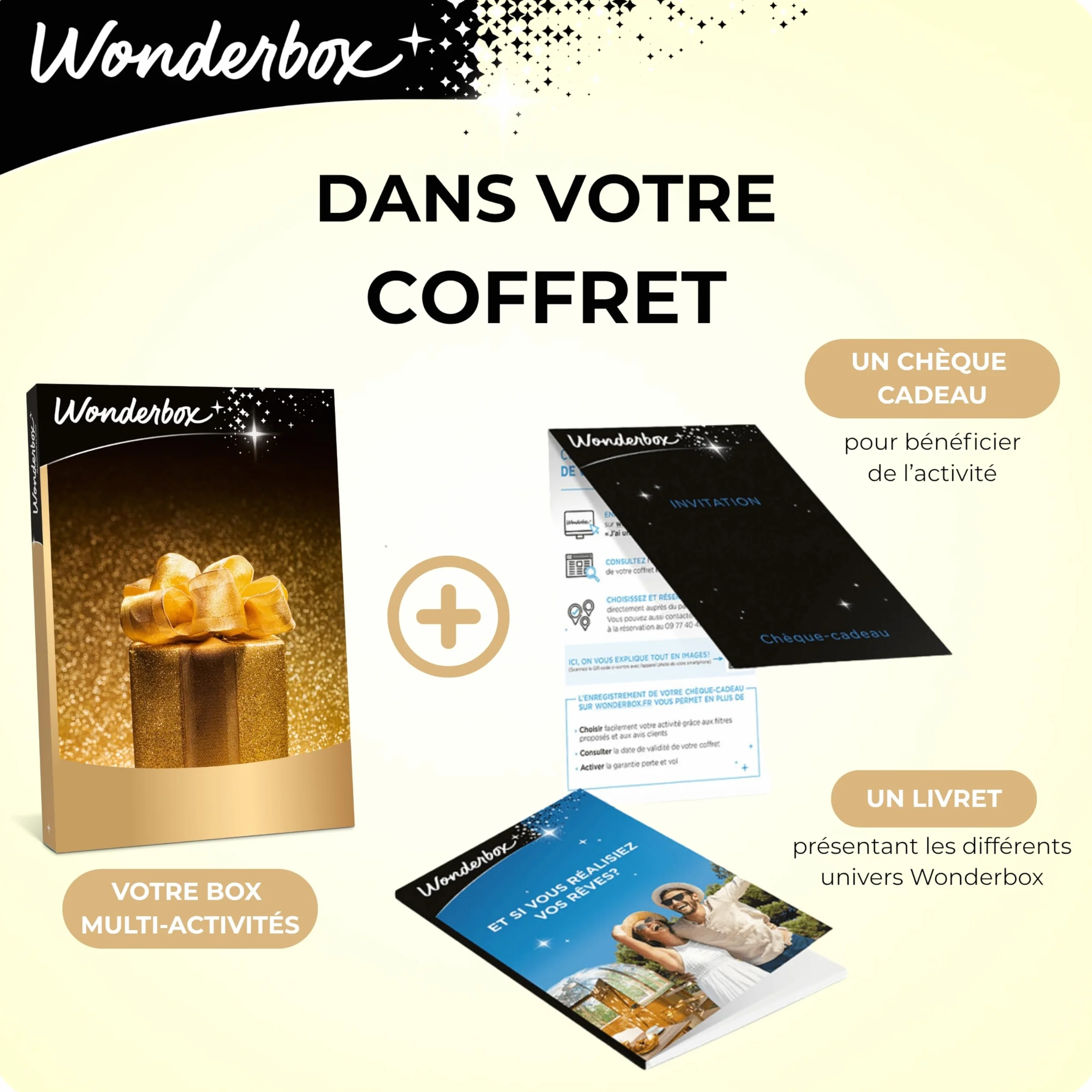 Wonderbox Happy Secret Santa Coffret Cadeau Multi Activités