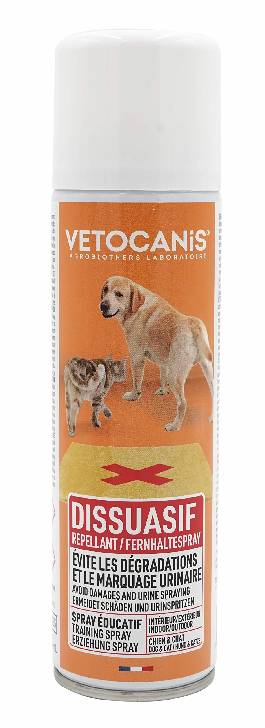 VETOCANIS Spray Repoussant 250ml dla psa i kota