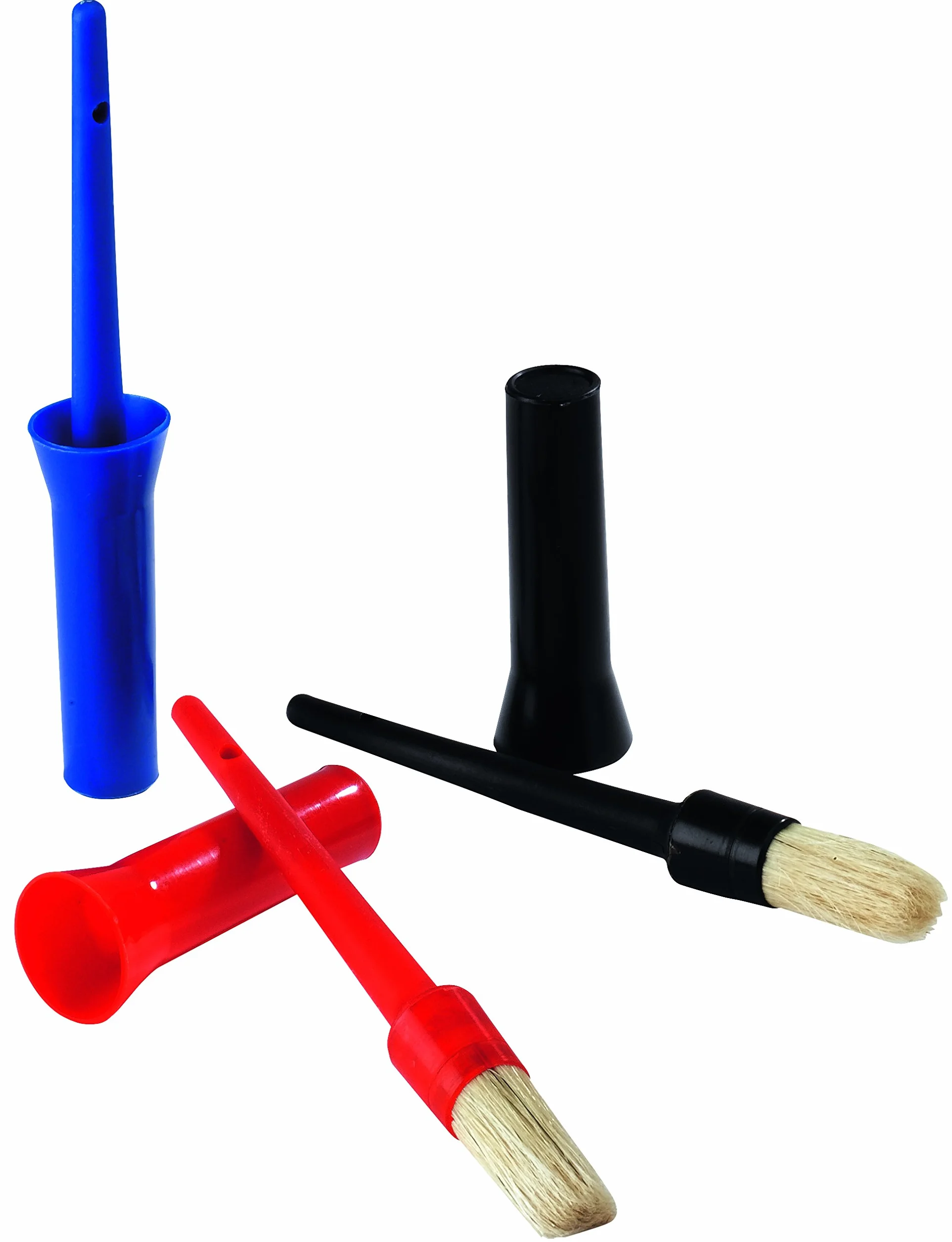 Pinceau pour sabots avec capuchon bleu 22 cm