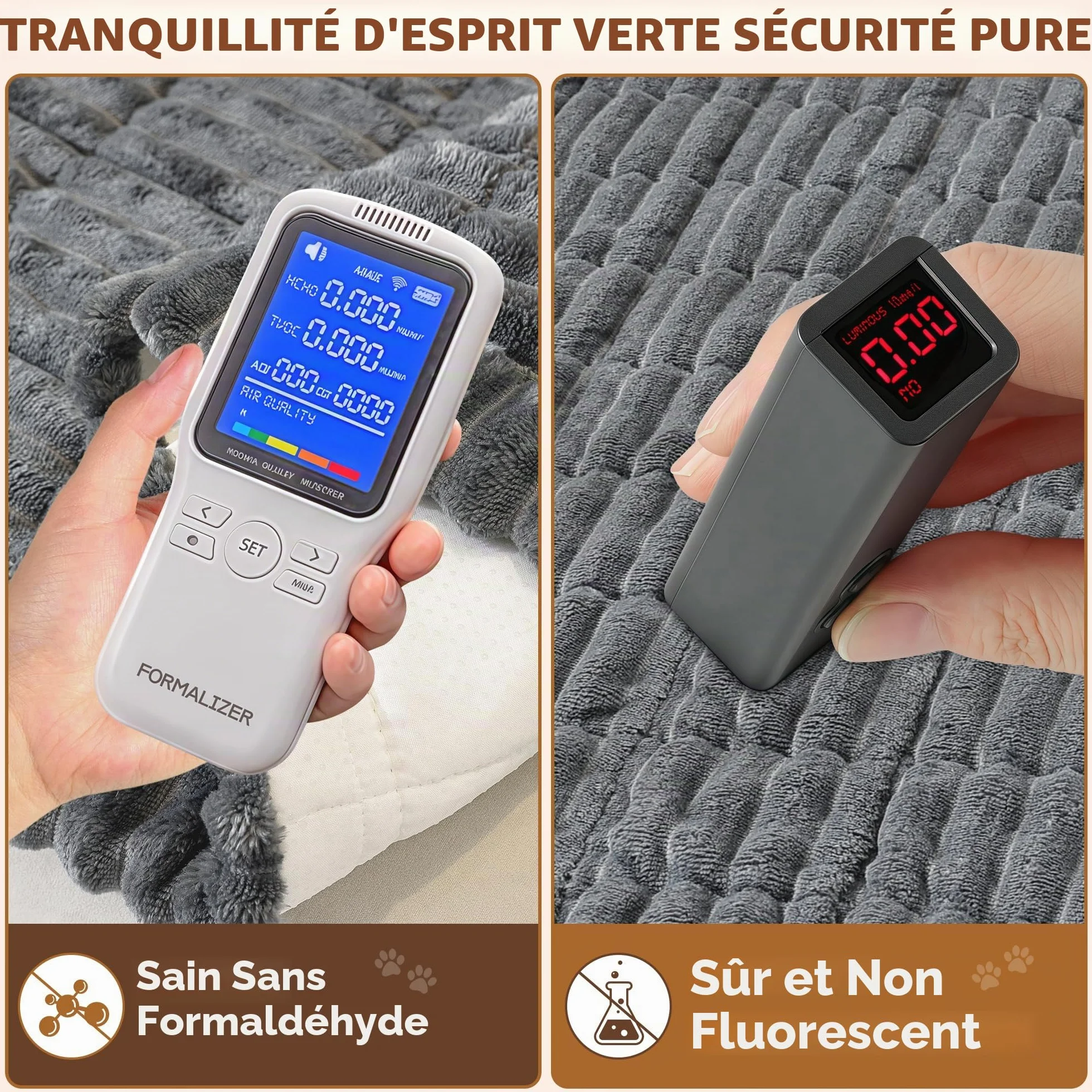 ENONCI Housse de Canapé Lavable Flanelle Douce Universelle Antidérapant Angle