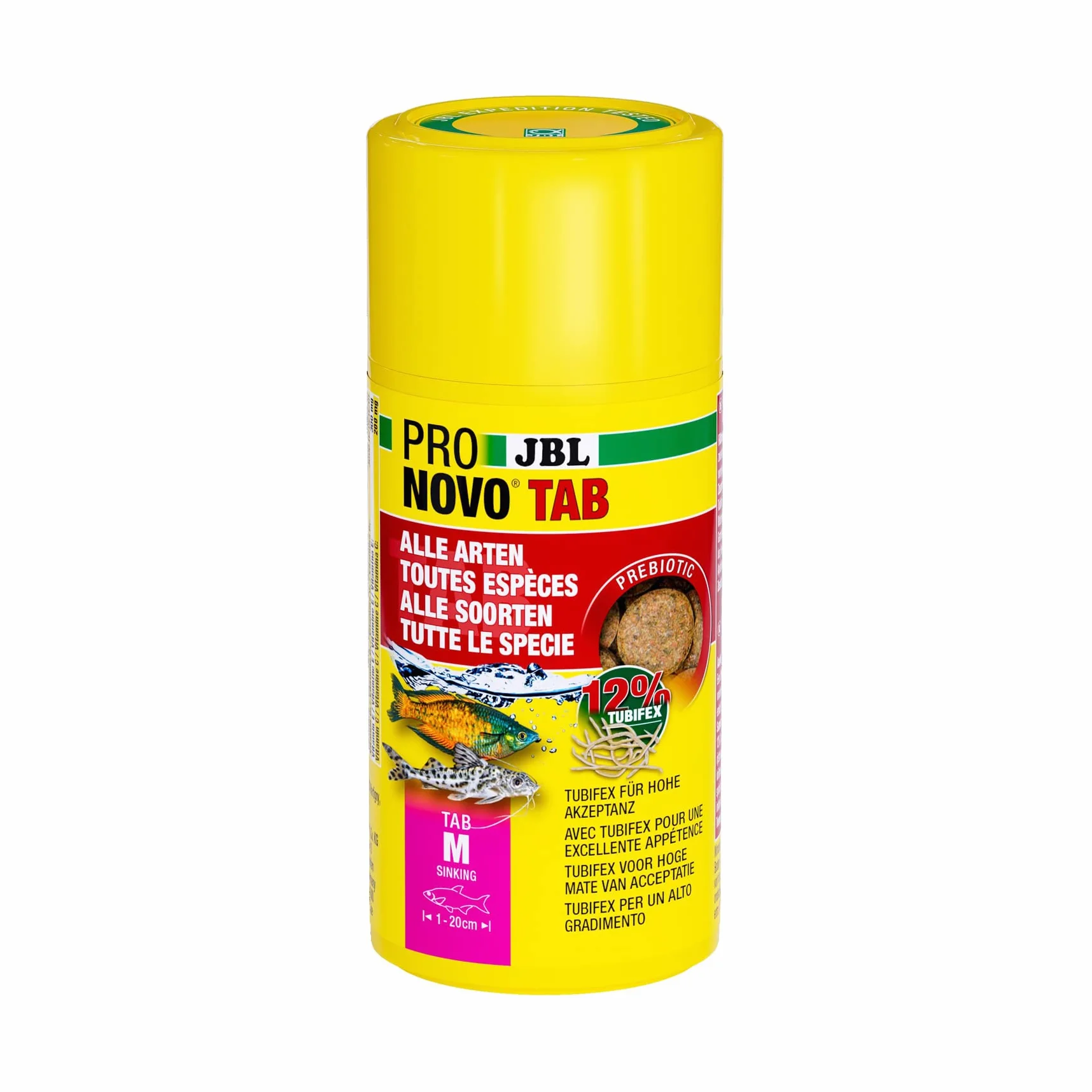 JBL PRONOVO TAB Aliment Poissons Aquarium Comprimés 100 ml