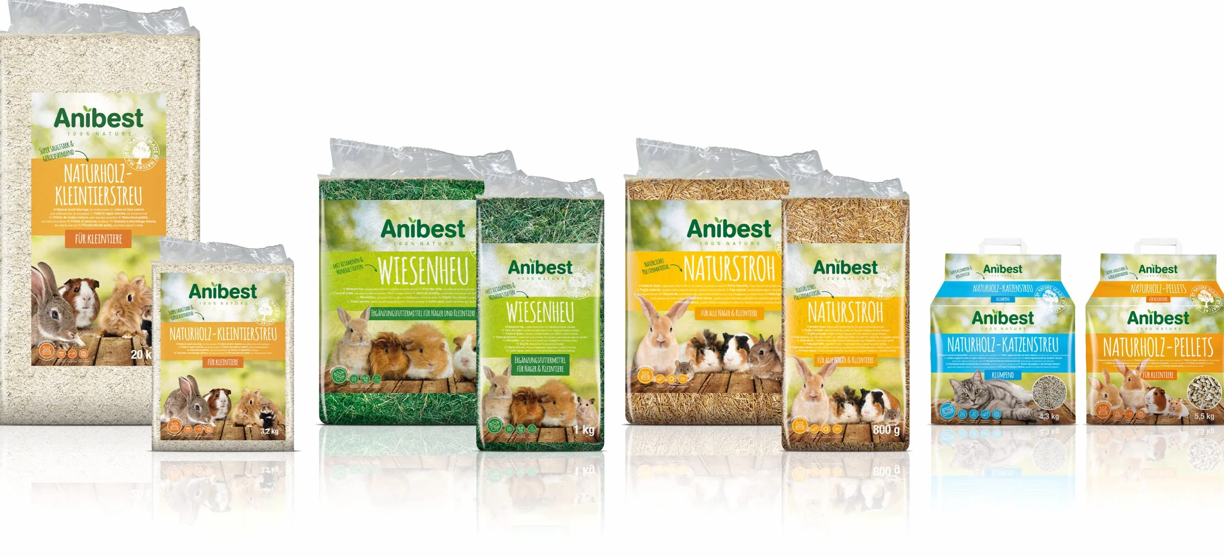 Anibest Granulés pour Petits Animaux 5,5 kg