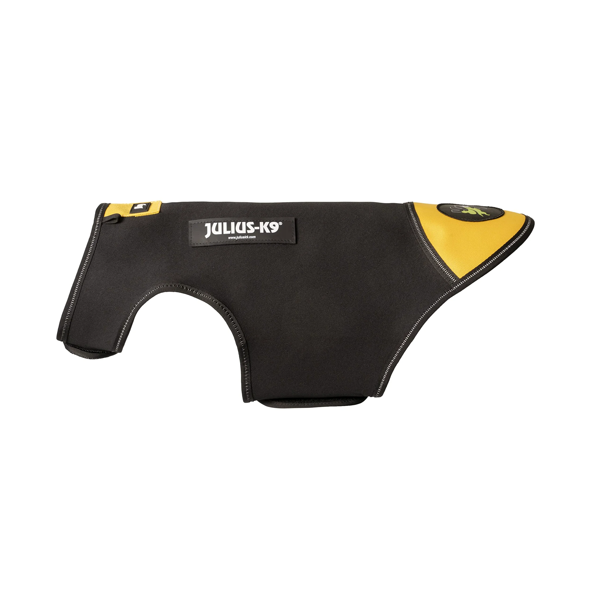 JULIUS K-9 Manteau IDC en néoprène pour chiens, Taille: M, Jaune
