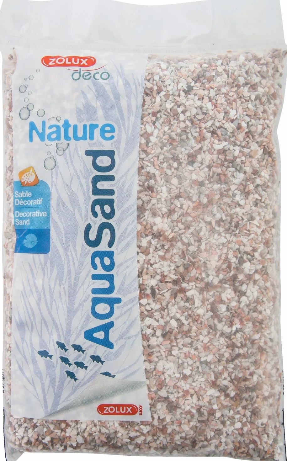 Zolux Gravier Naturel pour Aquarium Cristobalite Rose 1,6-3 mm 0,8 kg