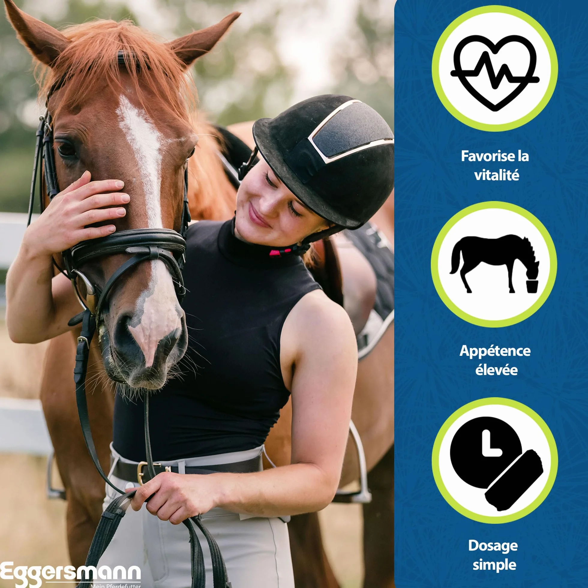 Eggersmann Golden Mineral Aliment minéral pour Chevaux et poneys 25 kg