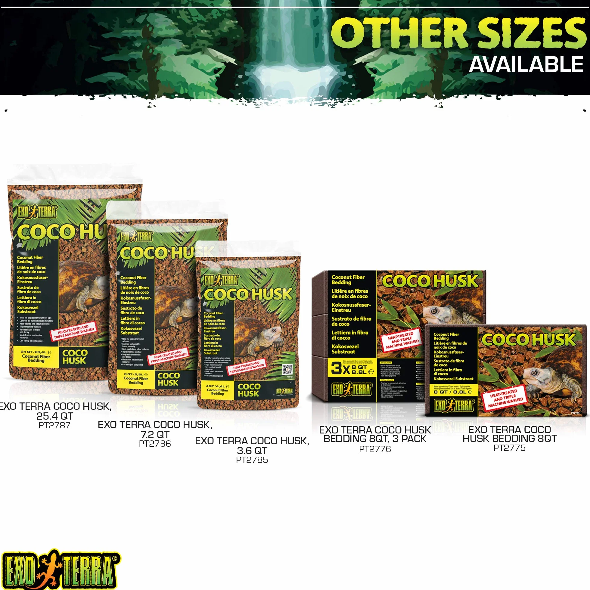 Exo Terra Substrat Coco Husk 7 L