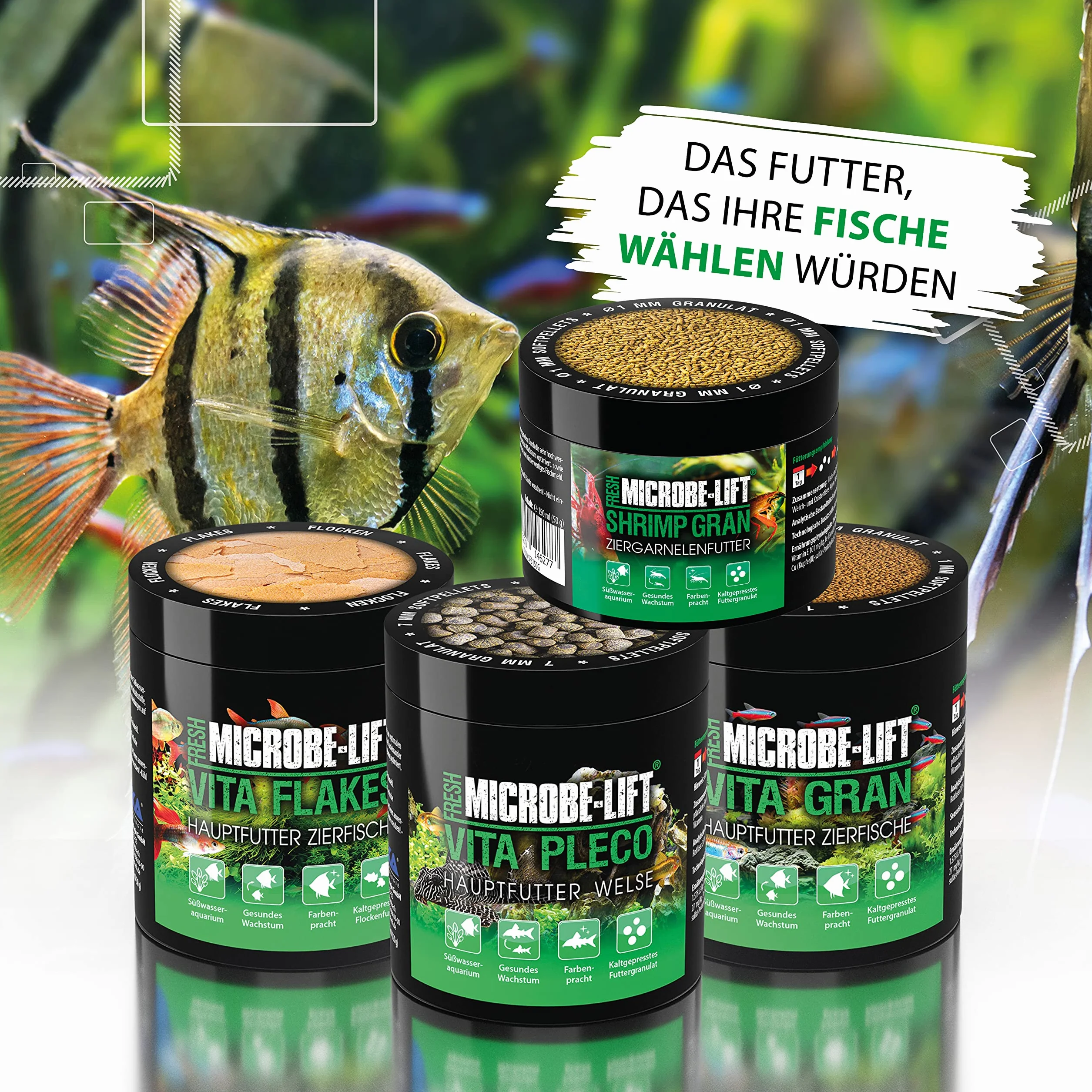 ARKA Shrimp Gran 150 ML granulés tendres pressés à Froid pour Neocaridina & Caridina favorise Croissance Couleurs mue digestibilité élevée