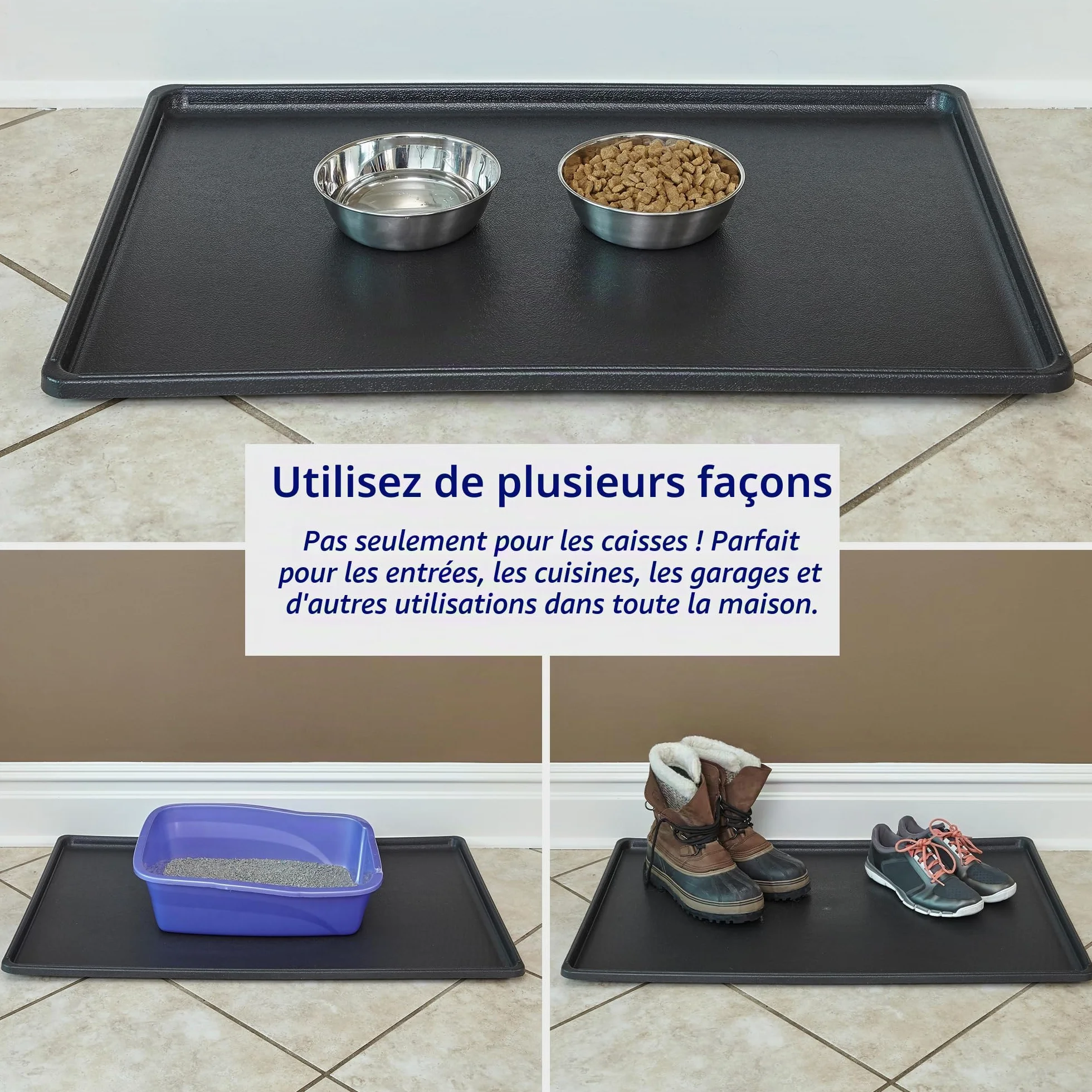 MidWest Homes for Pets 23PAN Plateau de remplacement pour caisse de chien SUV 91,44 cm noir compatible SL36SUV