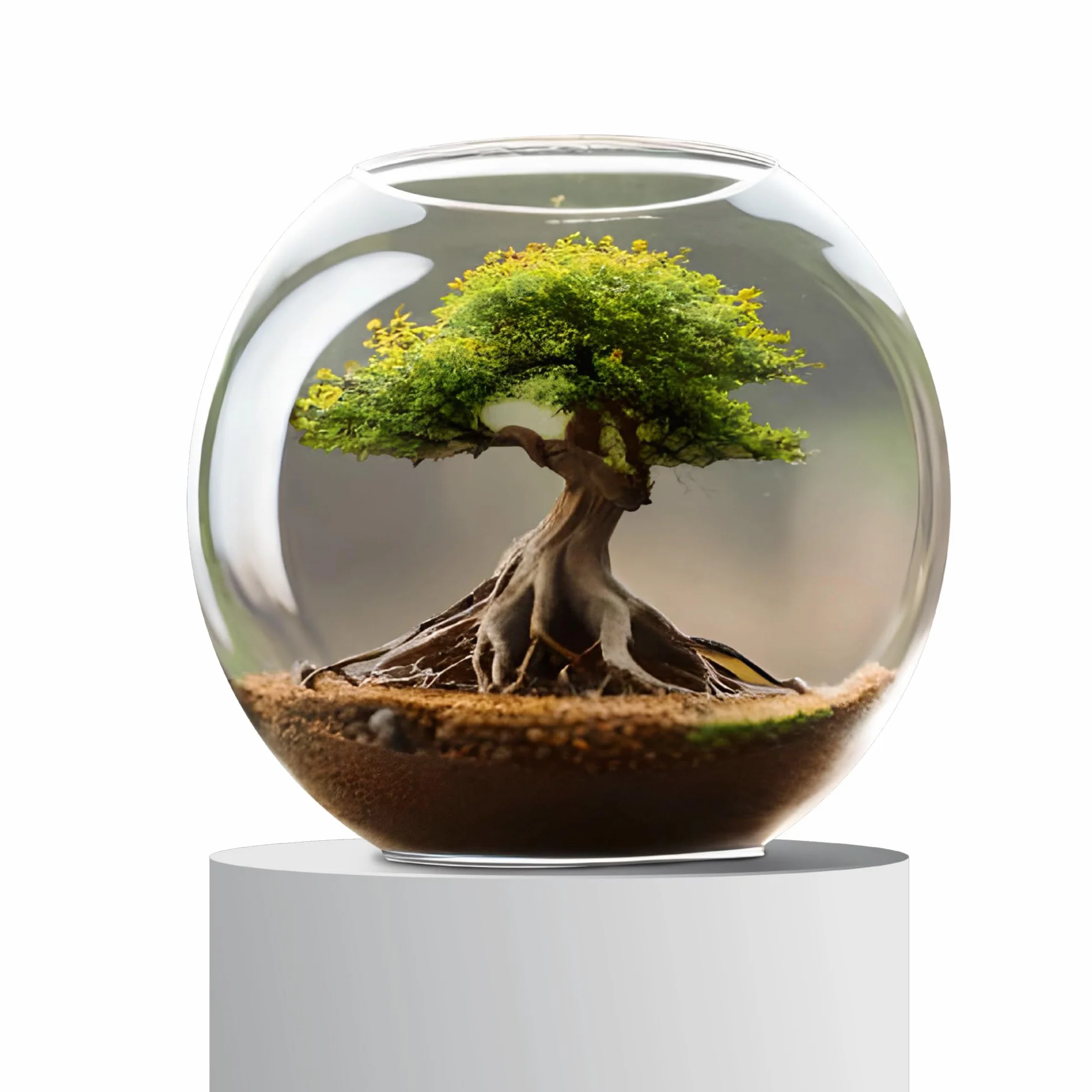 Amtra Crystal Globe Fishbowl en Verre Transparent 30 cm Goldfish Aquarium