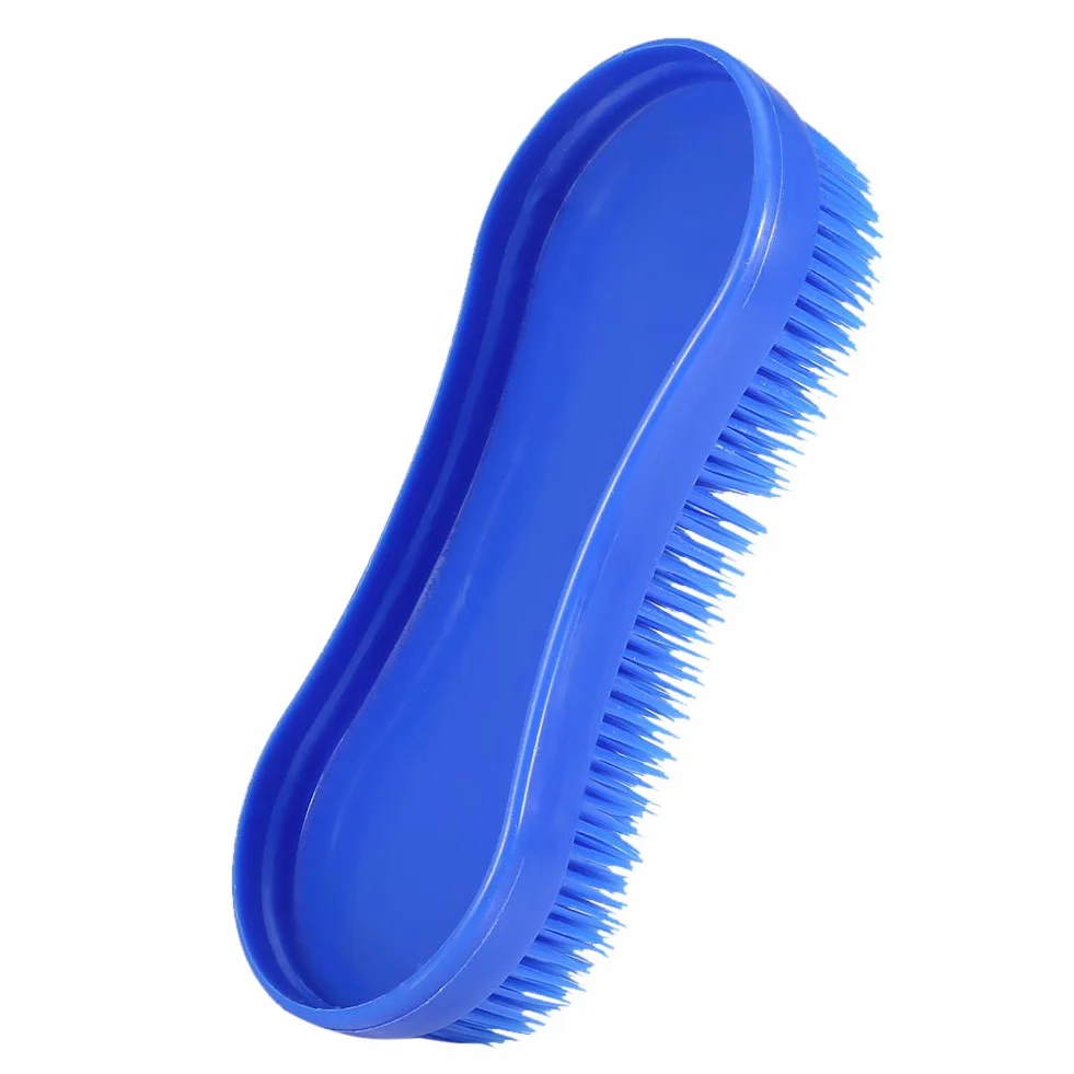 CHICIRIS Brosse de Nettoyage en Silicone pour Chevaux, Outil de Toilettage équestre, Légère et Portable