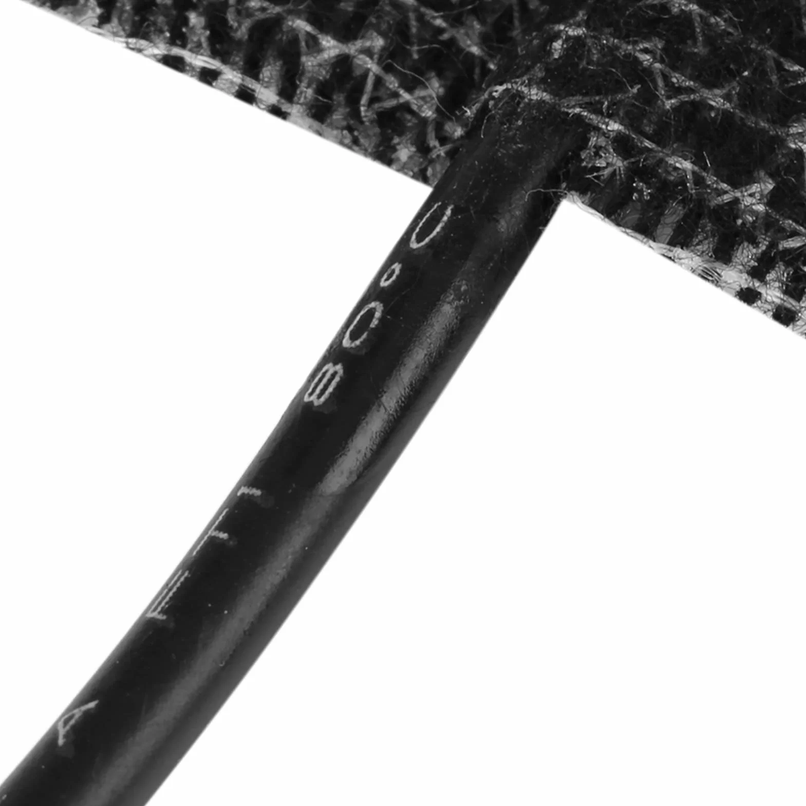 Tapis Chauffant USB 5V 20x10 cm Fibre de Carbone Noir