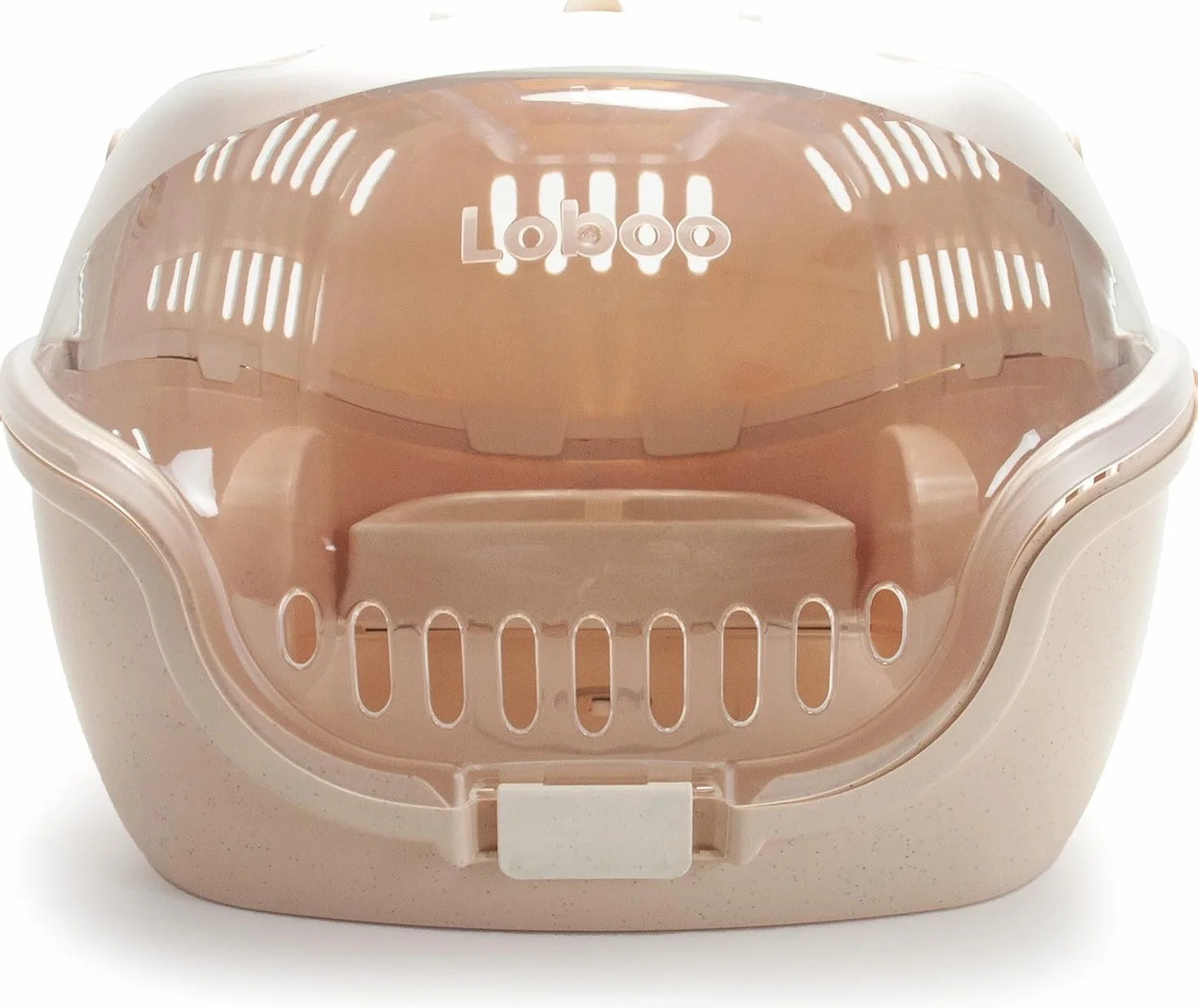 LOBOO Sac de Transport pour Petits Animaux Bubble Sand Convertible en Lit avec Dôme Haute Visibilité