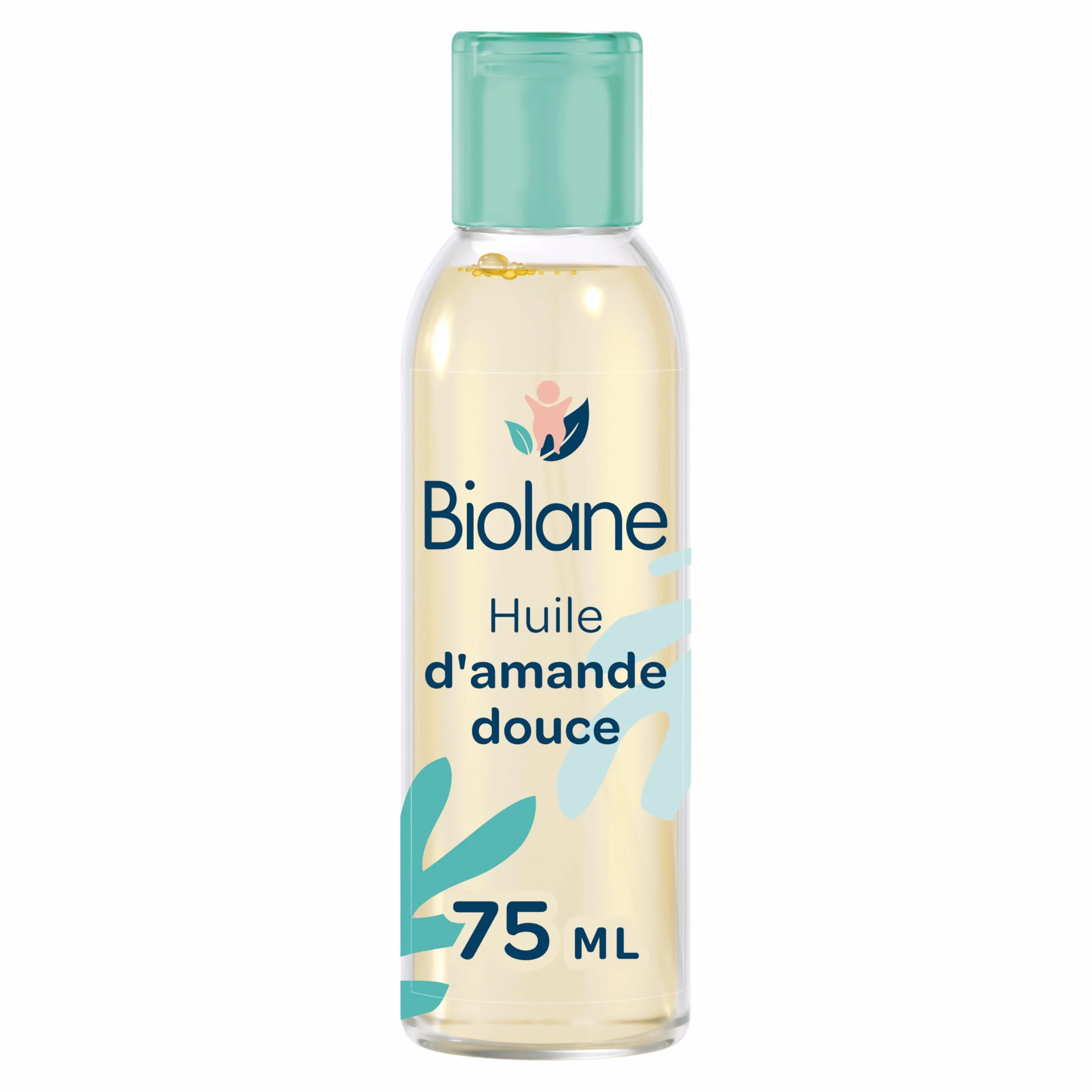 Huile d'amande douce BIOLANE bébé soin bain massage vitamine E 100% origine naturelle Fabriquée en France