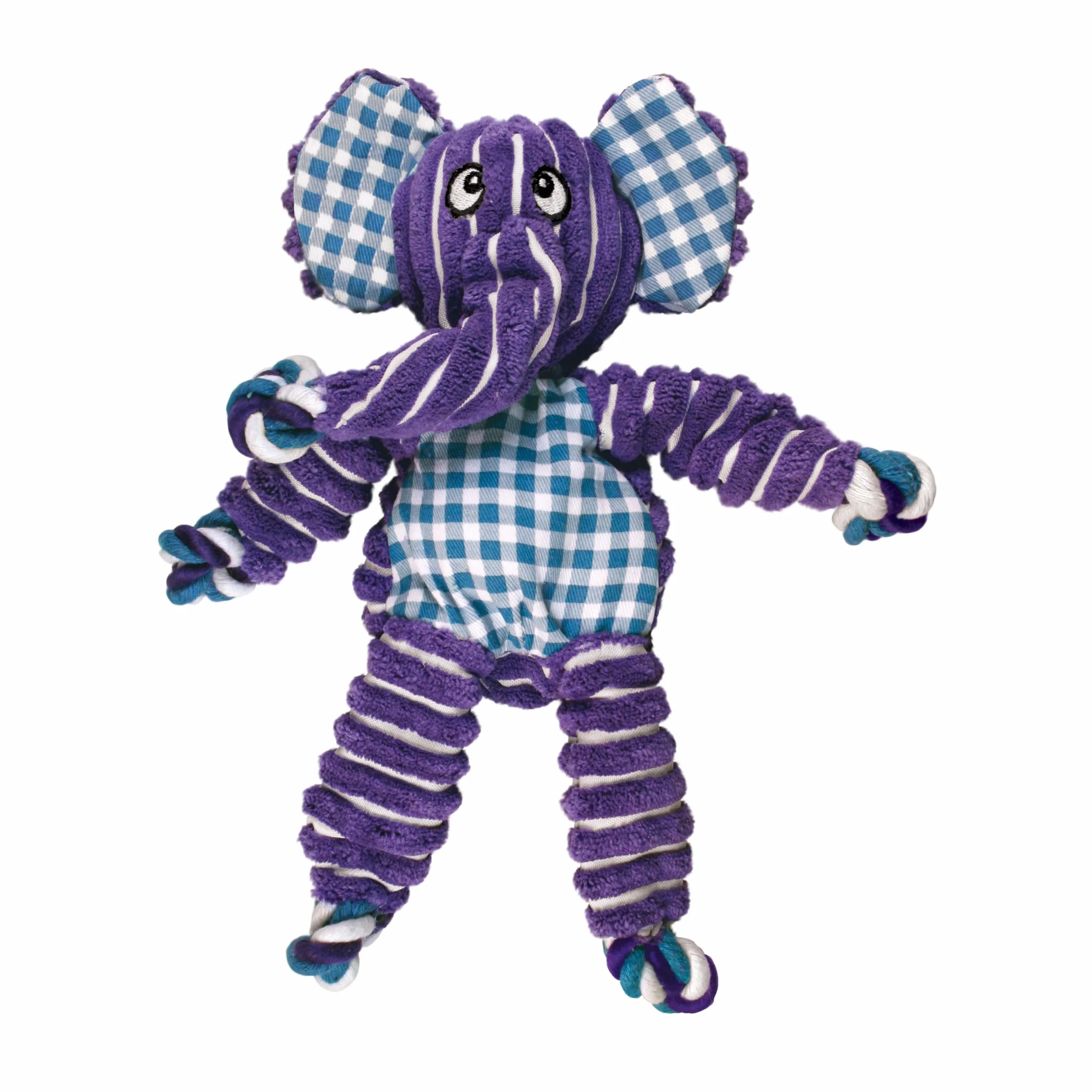KONG Floppy Knots Jouet pour Chien en Corde Nouée Éléphant