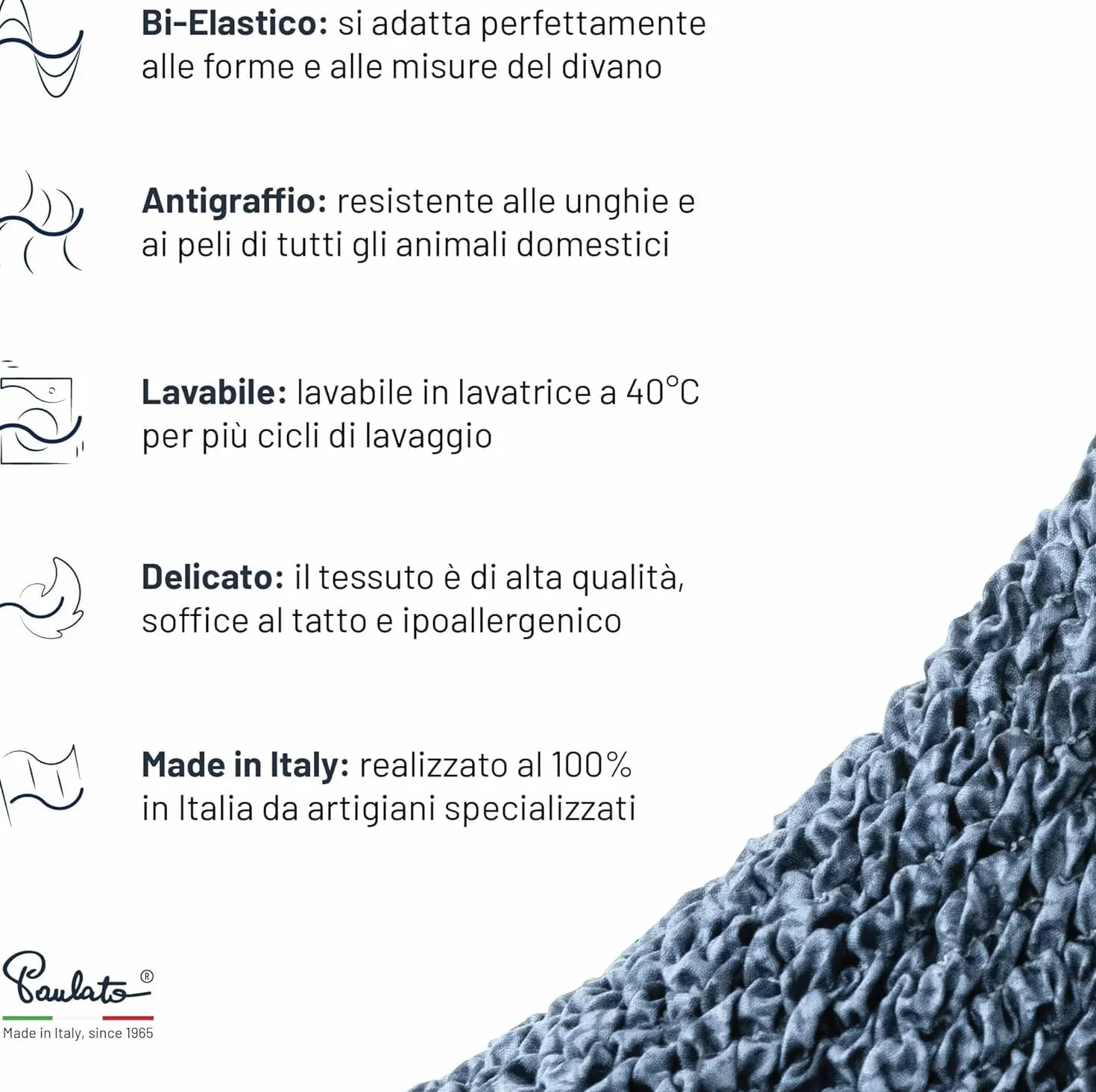 Housse de tête de lit et Tour de lit 2 Personnes Microfibre Unie Anti-Rayures Lavable Machine Oeko-TEX Taupe