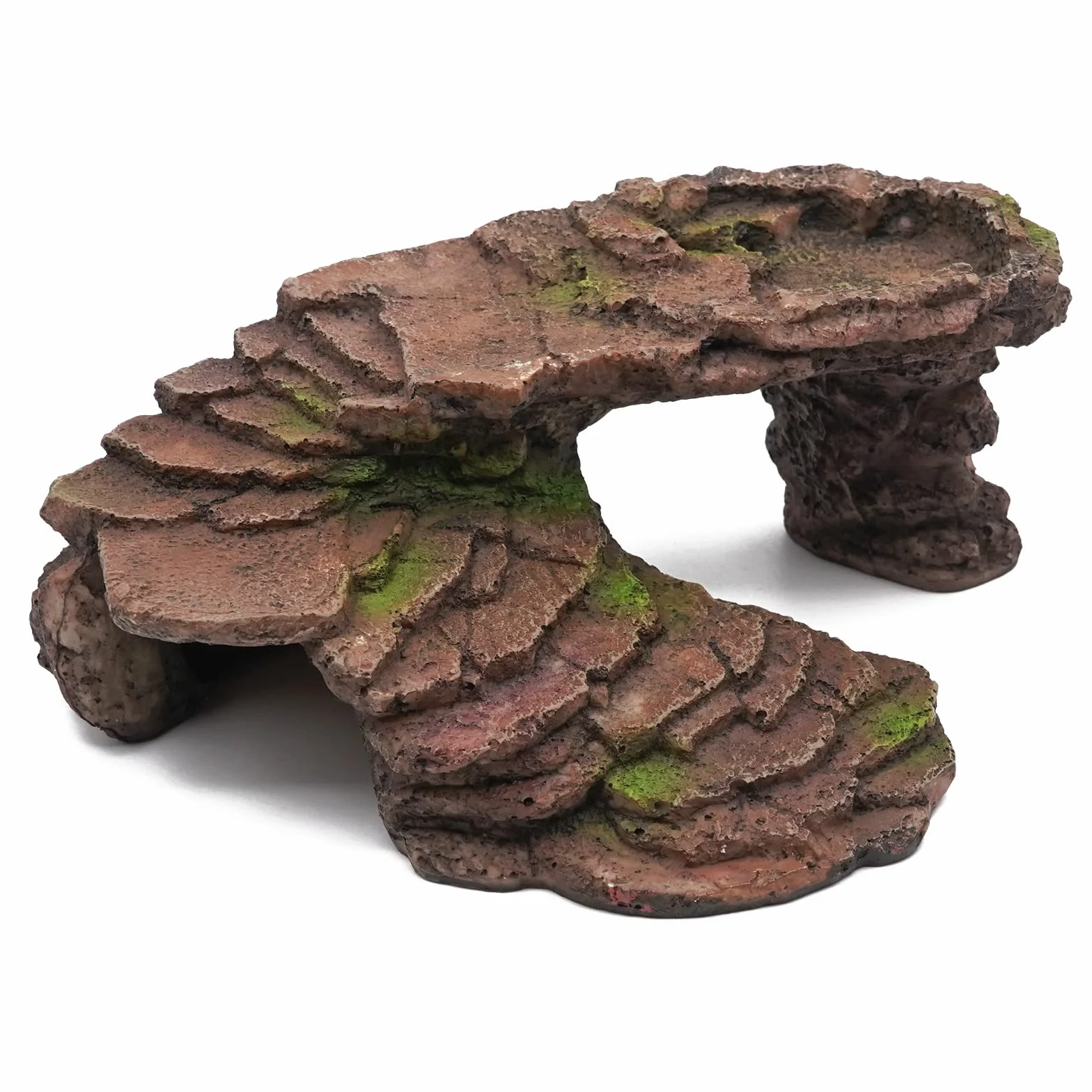 Cachette Reptile Plateforme Tortue Terrasse Cave Salamandre Gecko Leopard Cache Reptile Cave Dragon Barbu Sanctuaire Habitat Terrarium Decoration