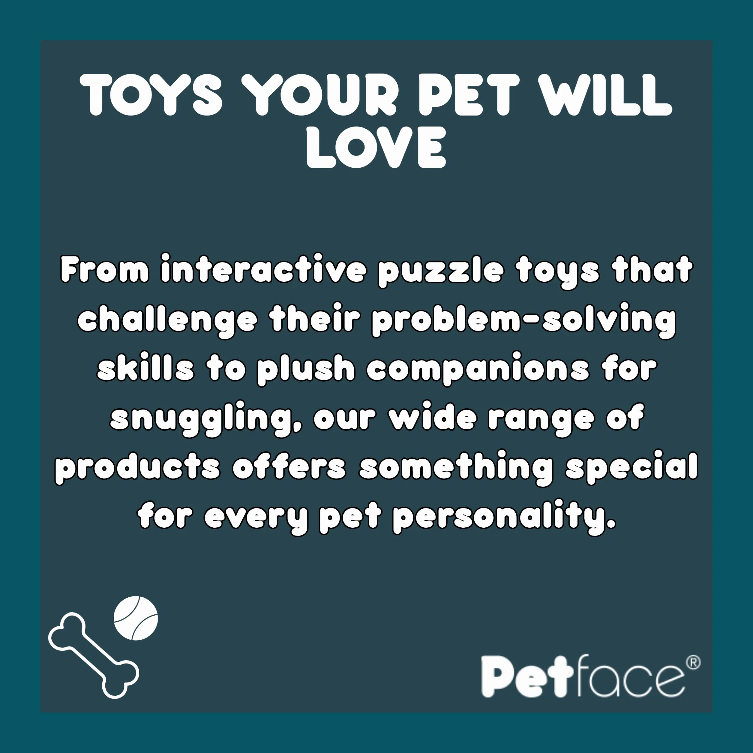 Petface Jouet en Corde pour Chien en Forme de 8