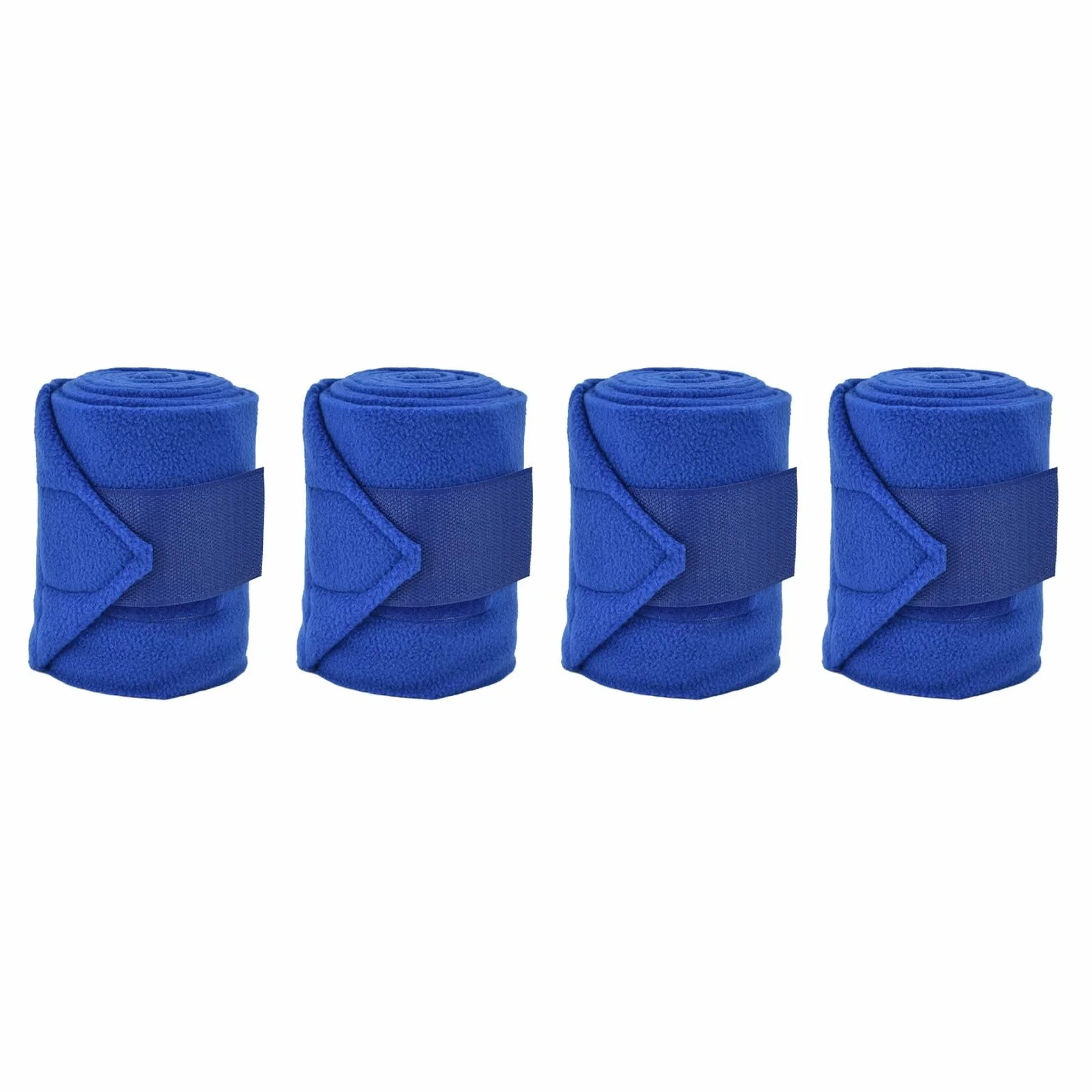 Lot de 4 Bandes de Protection pour Pattes de Cheval, Bandages pour Jambes et Queue, Polo, Attaches