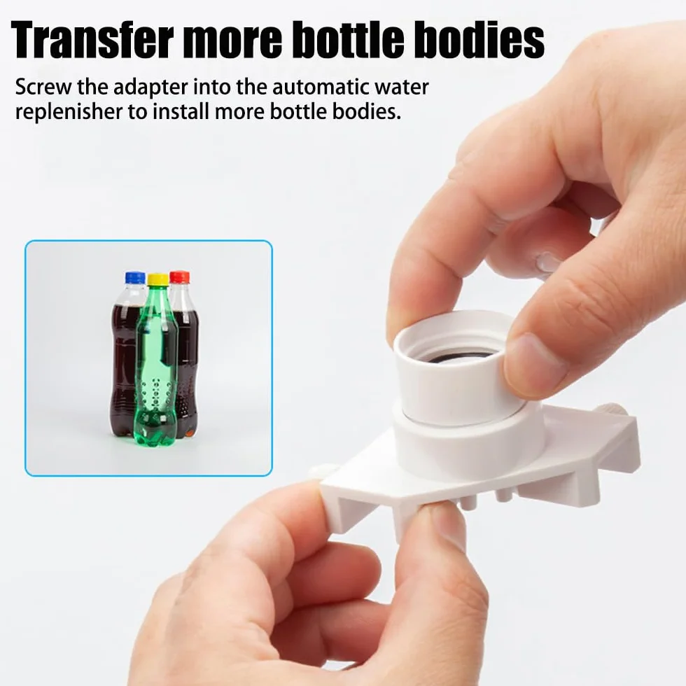 Remplisseur d'eau à remplissage automatique réservoir de poisson sans alimentation réduction du bruit têtes d'adaptateur poisson épaisseur paroi 1,5cm