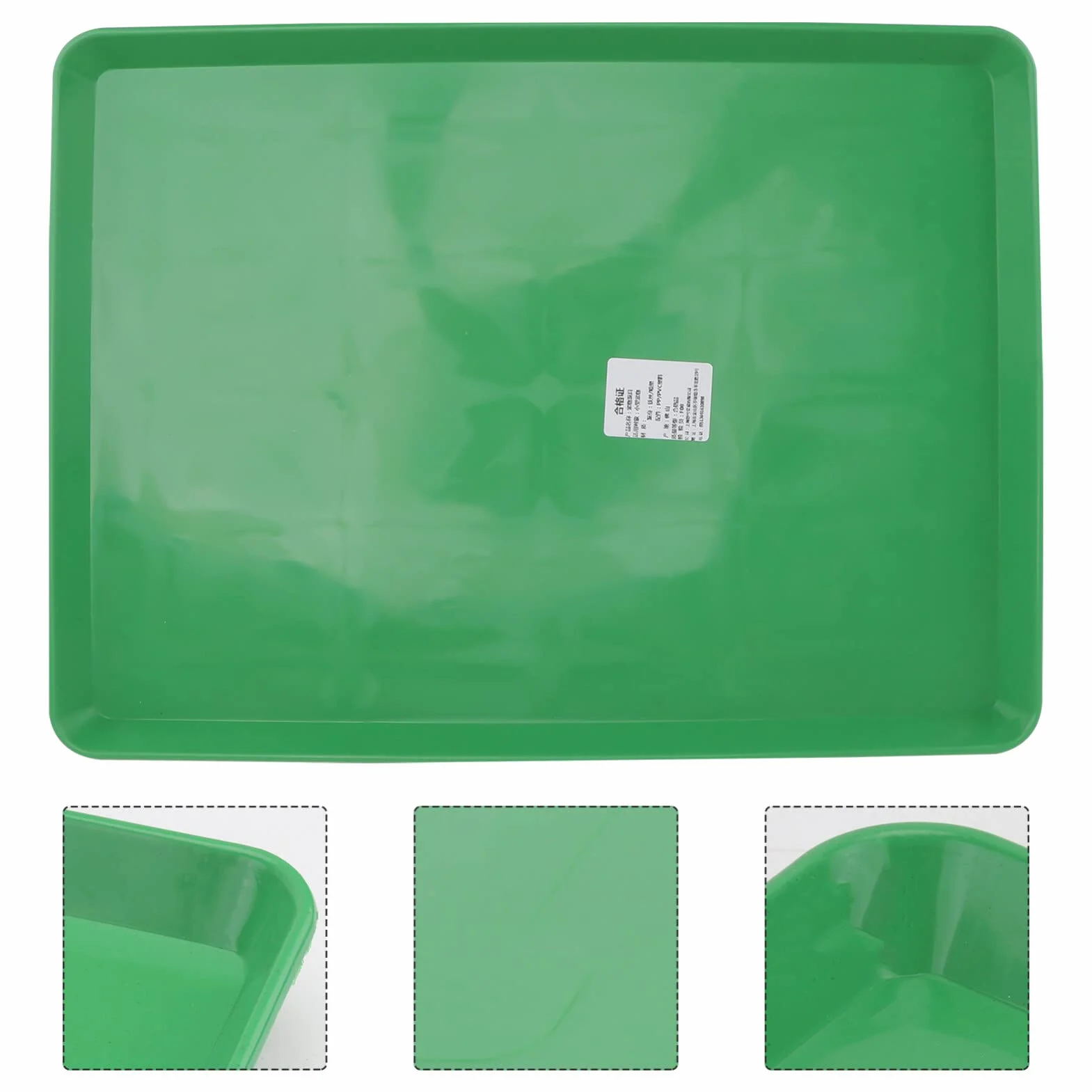 ULTECHNOVO Plateau de Remplacement en Plastique Vert pour Cage d'animaux, Résistant aux Marques la Rouille, Adapté pour Litière et Accessoires pour Animaux Domestiques