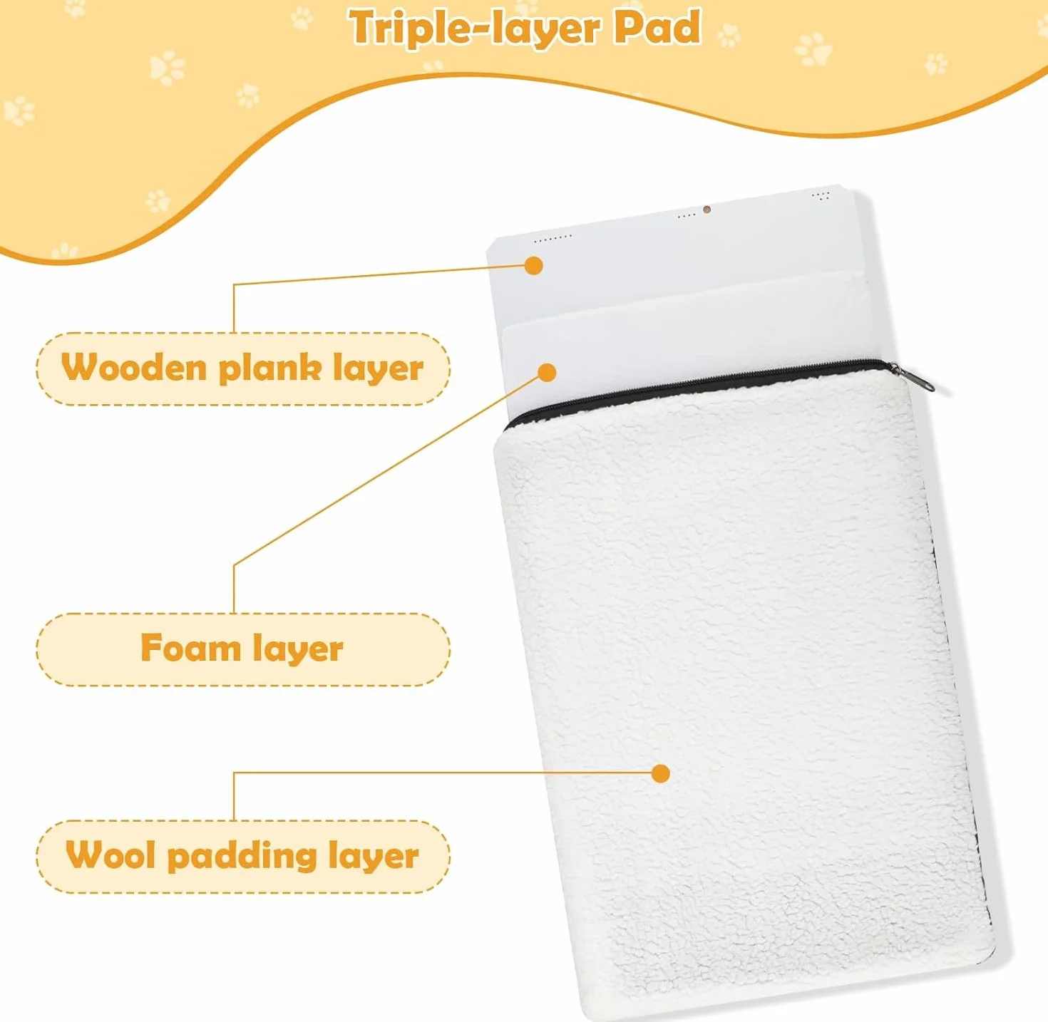 Sac Transport Chat, Sac Transport Chien d'Extérieur Pliable et Respirant, 45 x 30 x 30 cm, Caisse de Transport Chat avec Matelas Souple, Sac Chat Transport