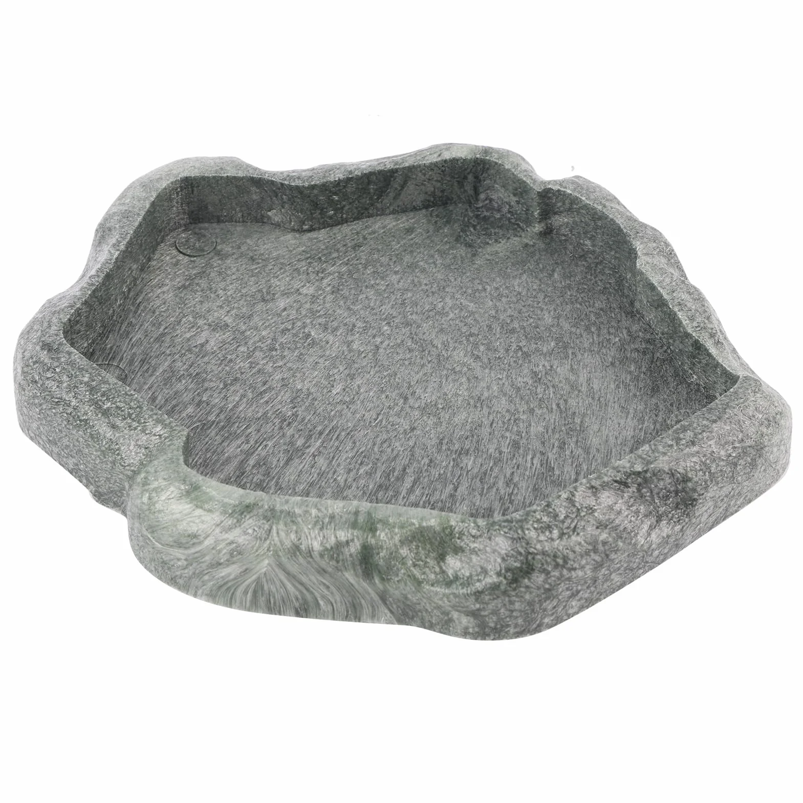 Bol d'eau et de nourriture pour Reptiles en Résine ABS Durable Noir S