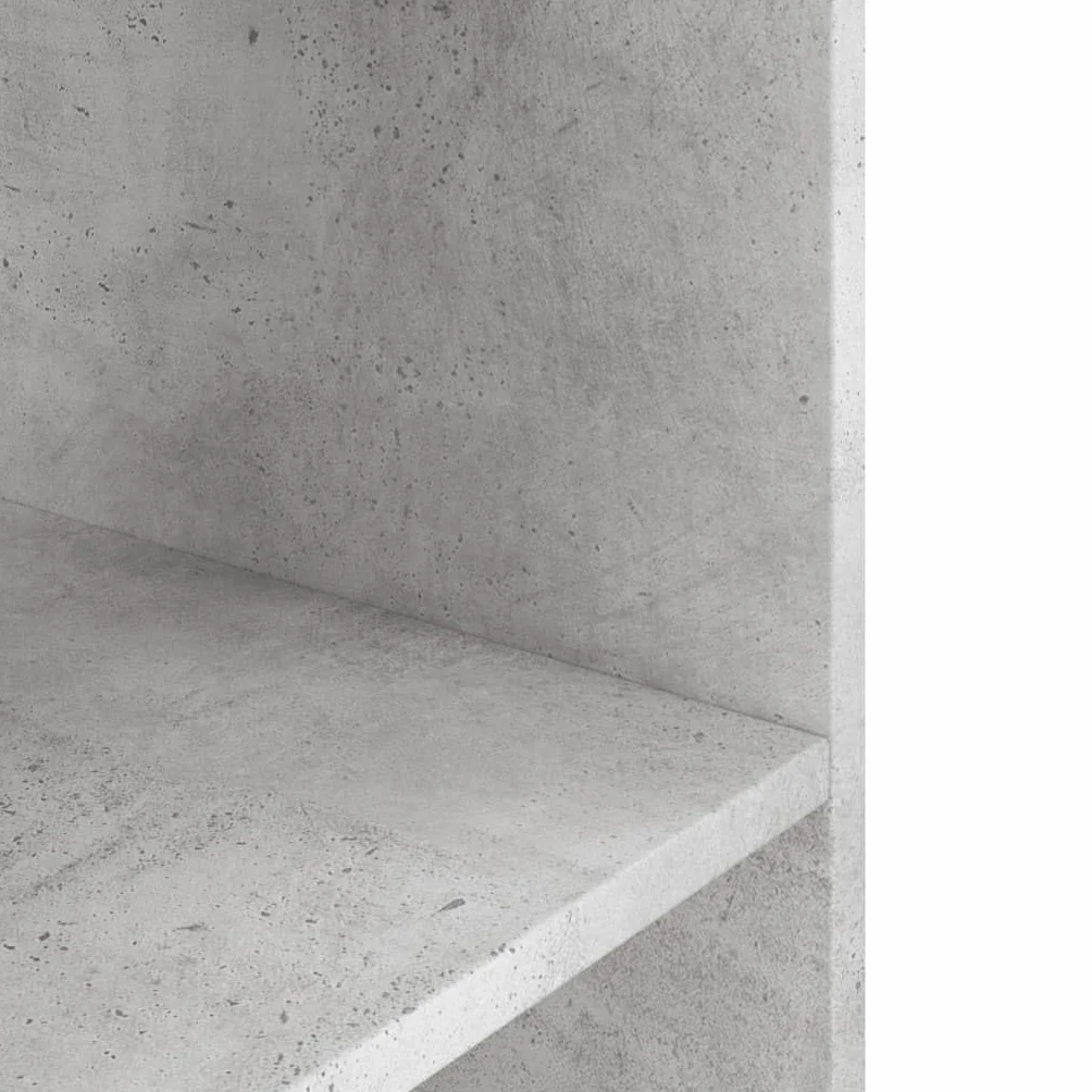 vidaXL Support d'aquarium en béton Gris 60 x 30 x 60 cm