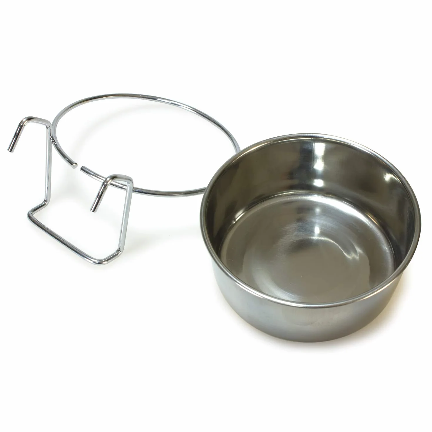 Gamelle en acier inoxydable pour perroquets 150 ml ARQUIVET