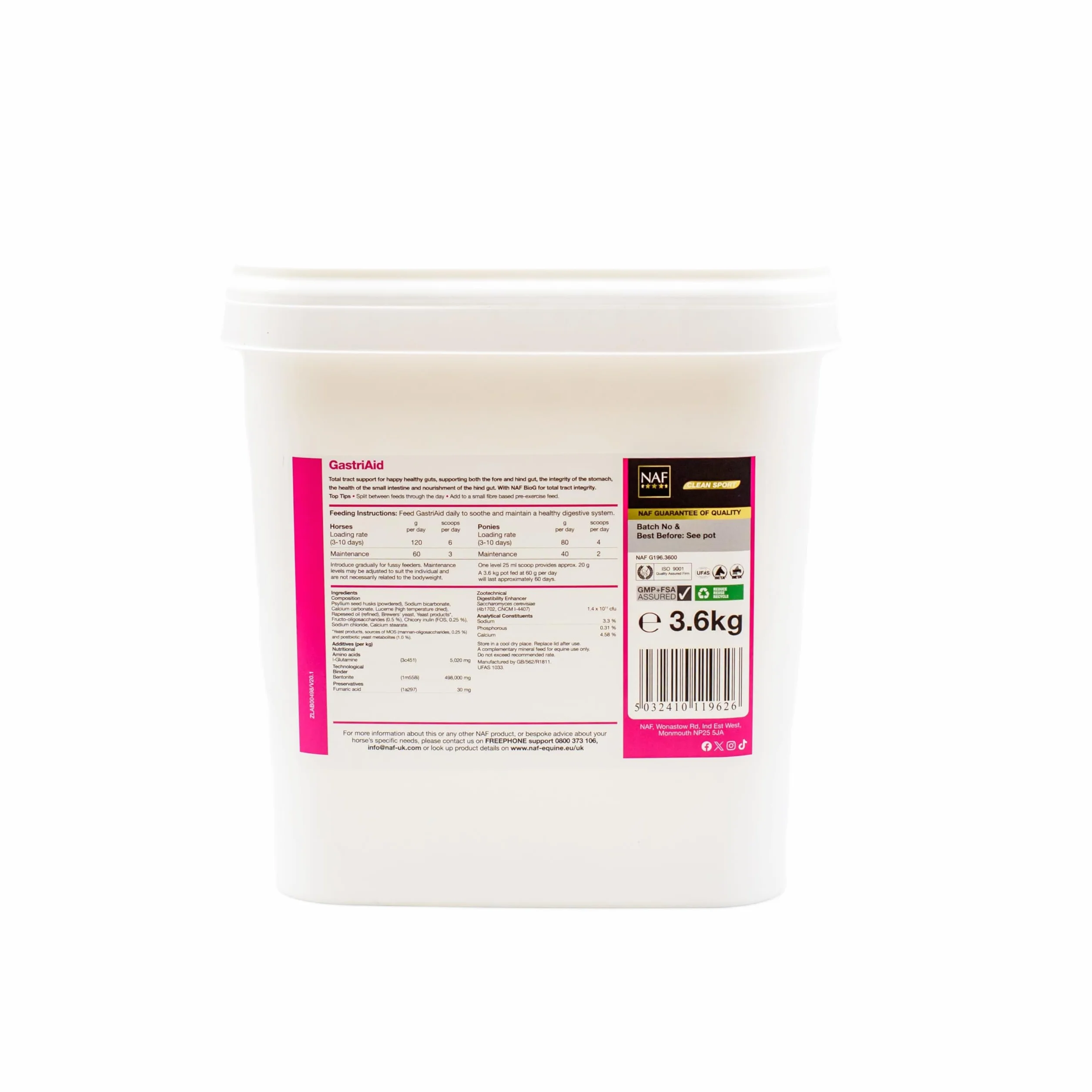 NAF Five Star GastriAid 3,6 kg