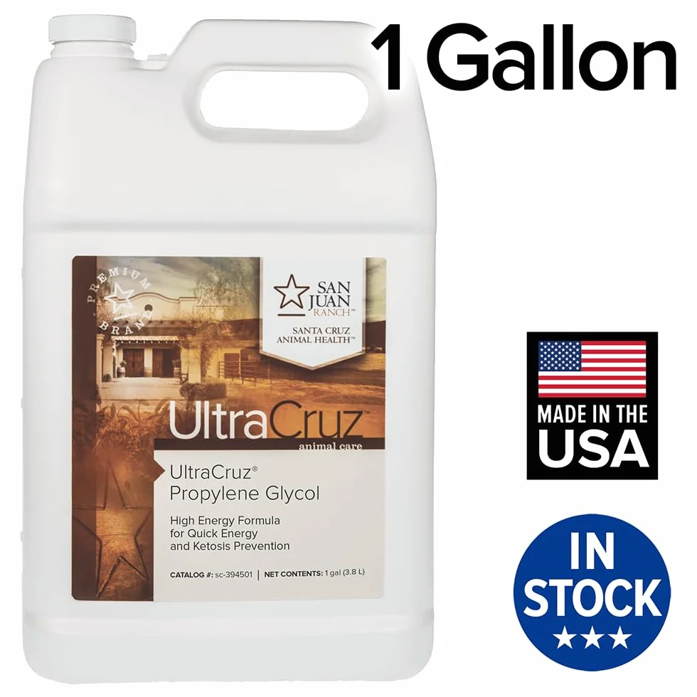 UltraCruz Glycol de Propylène pour Bovins, Chèvres, Moutons et Cochons