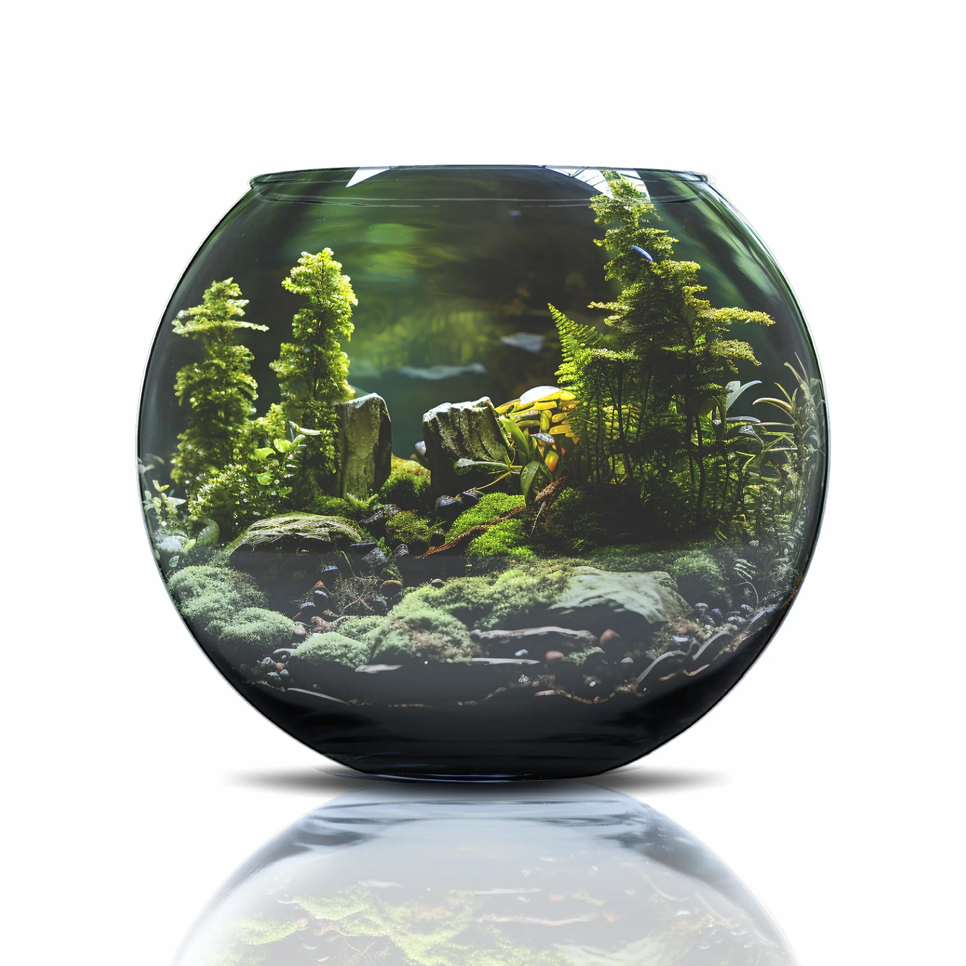 Amtra Crystal Globe Fishbowl en Verre Transparent 30 cm Goldfish Aquarium