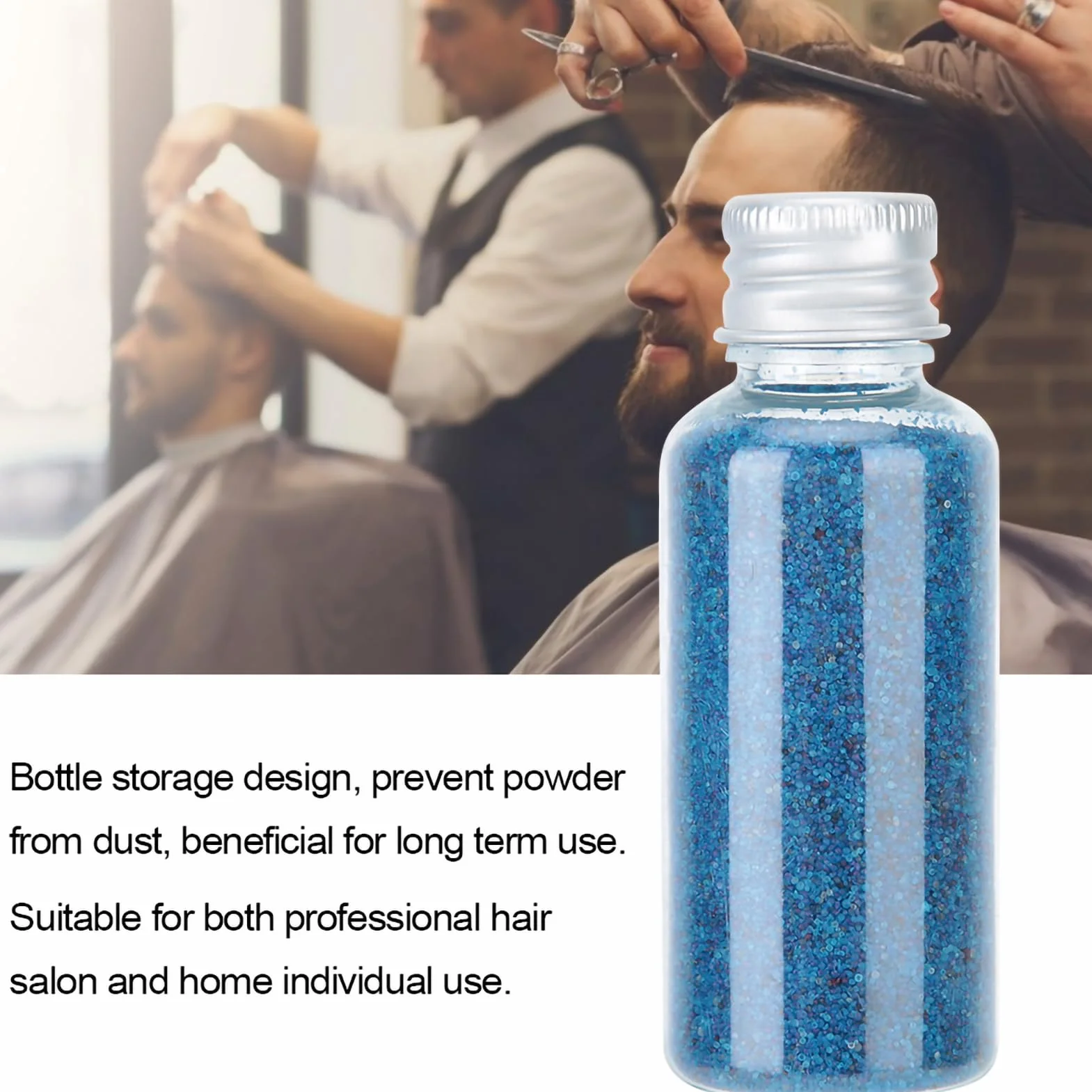 Barbicide Pot Hairdressing Tool Disinfection Powder Professional Clipper Cleaner Salon Use