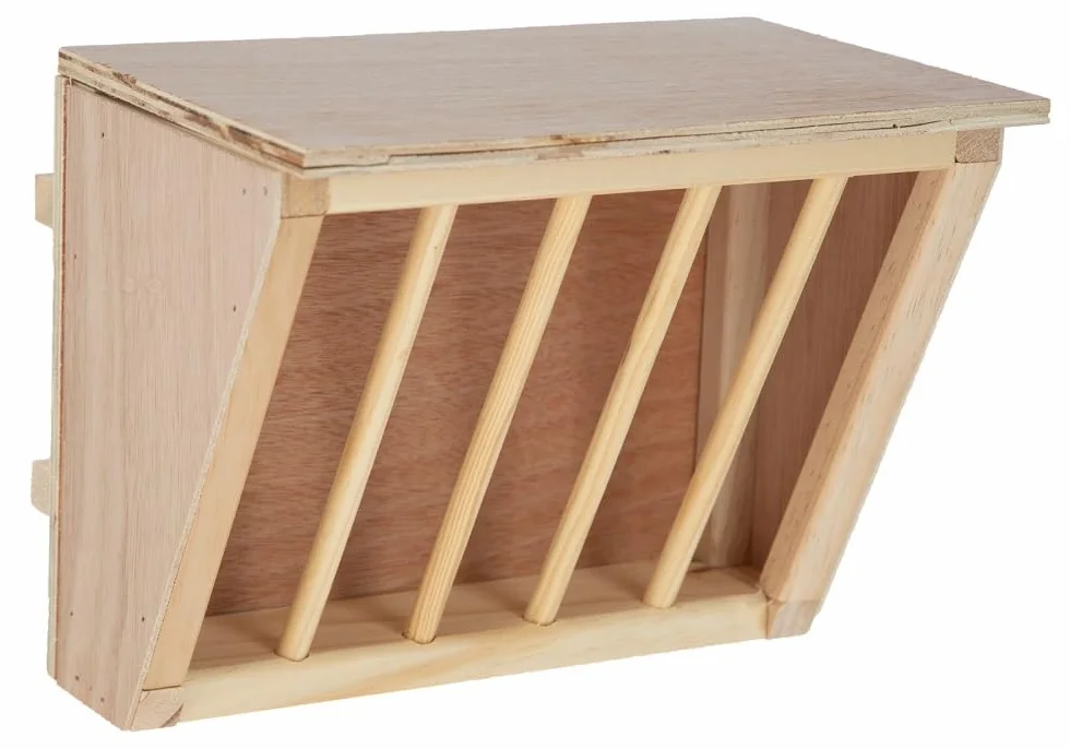 Kerbl Maisonnette Angulaire pour Rongeurs 25x17x20 cm Beige
