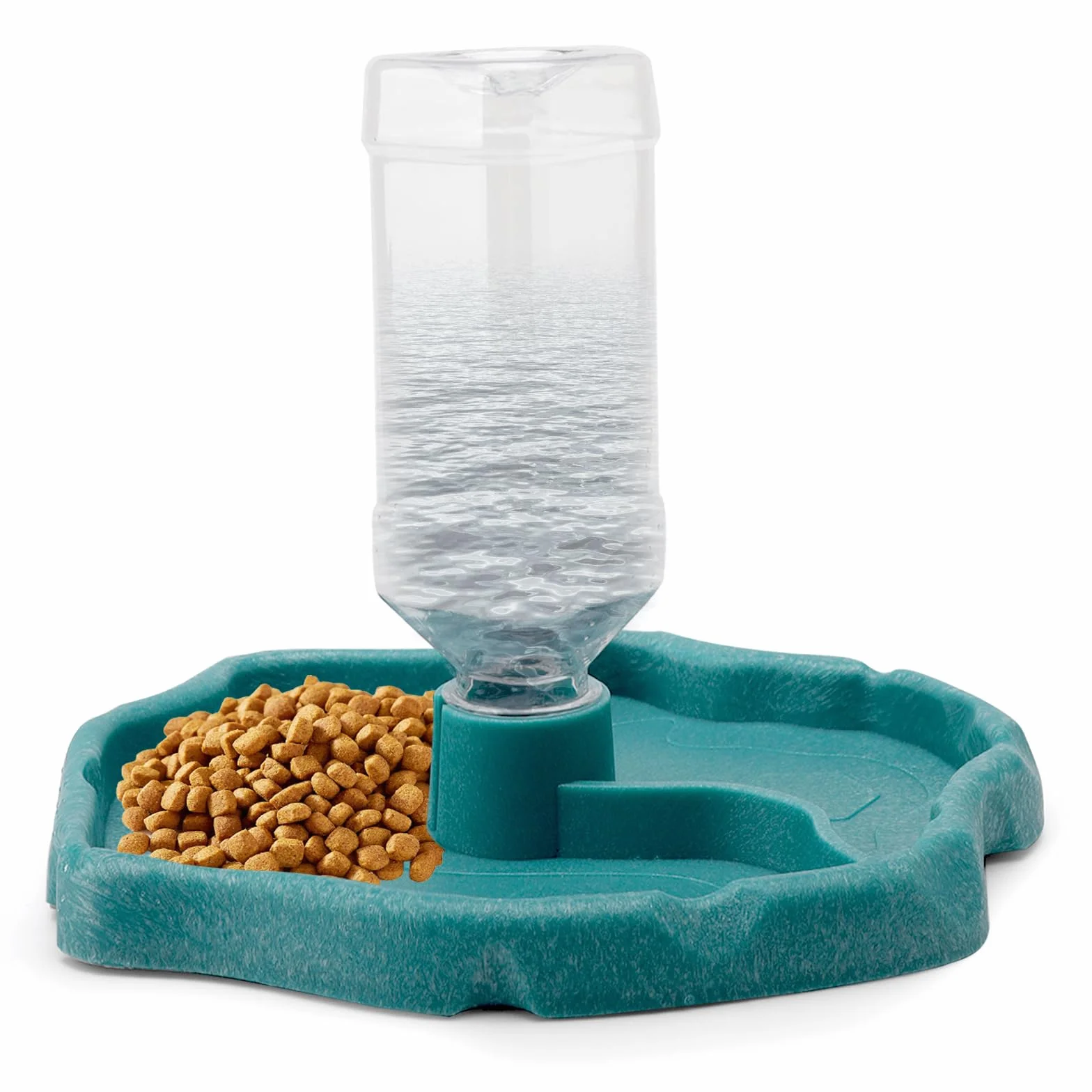 DAWRIS Distributeur d'eau pour Reptile 2 en 1 Abreuvoir Tortue Bols
