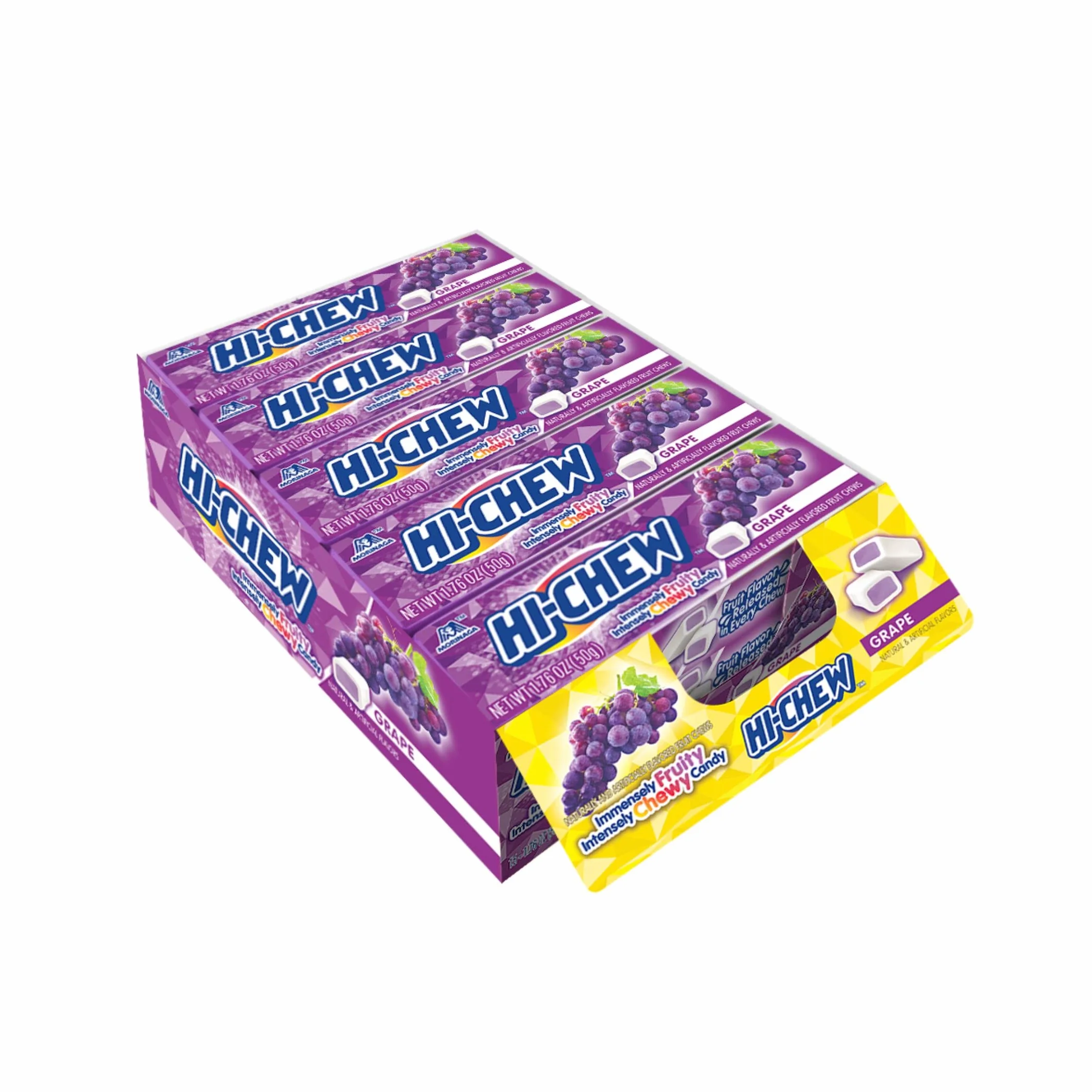 Hi-Chew Stick Grape 1.76 Ounce Pack of 15