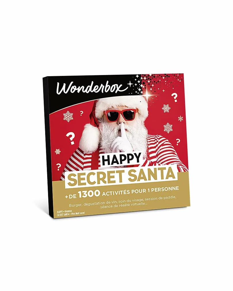 Wonderbox Happy Secret Santa Coffret Cadeau Multi Activités