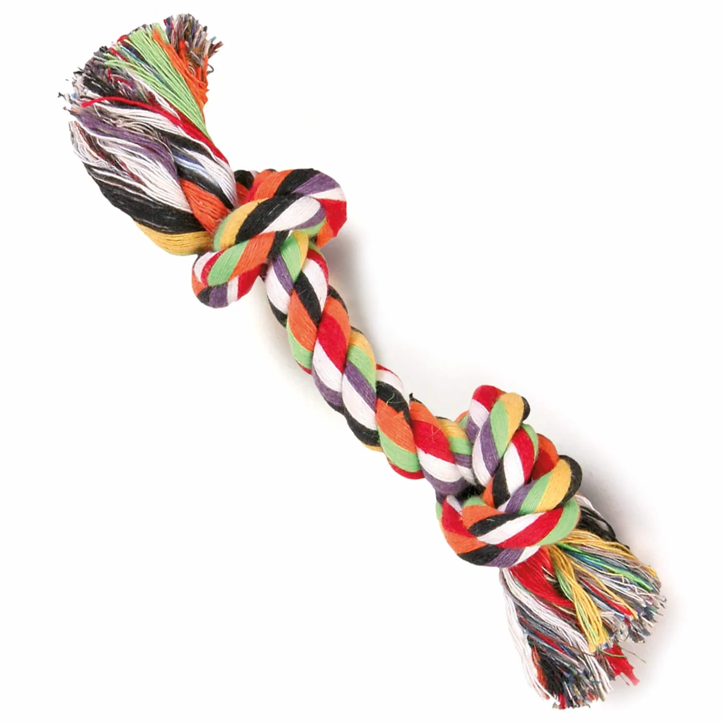 Arquivet Nœud en Coton pour Chiens 22 cm - Jouet de Dentition et Corde Tressée