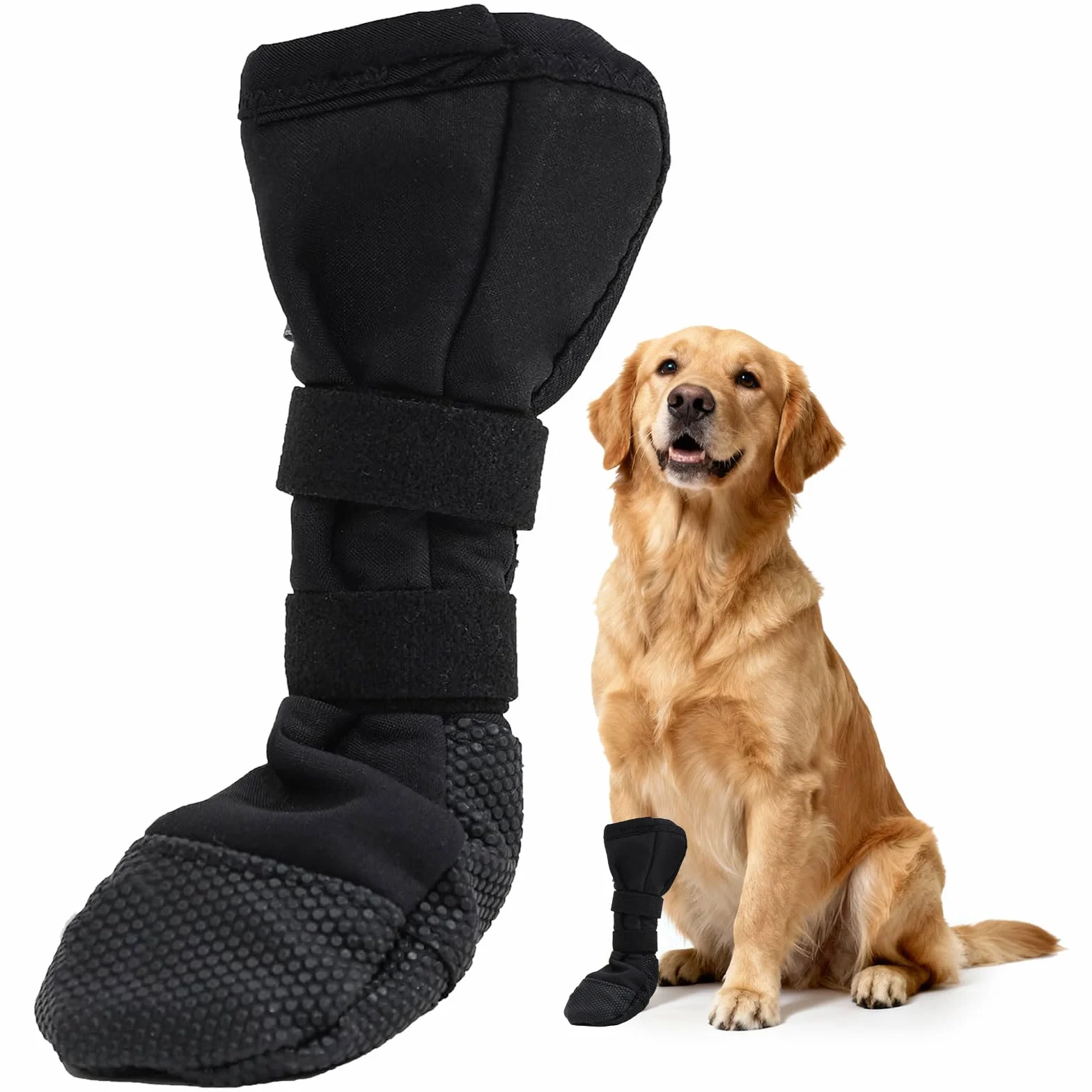 Chaussures Antidérapant pour Chiens 1 PC Bottes Protection Silicone Imperméables Housses Blessures