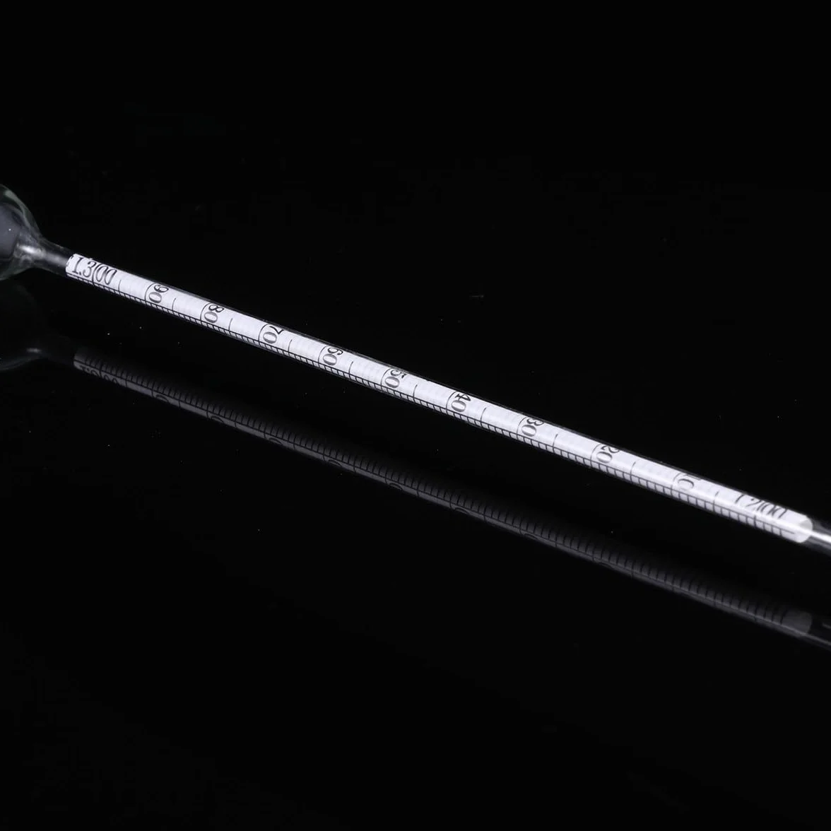 NOLITOY 2 Pièces Densimètre Verre pour Aquarium Eau de Mer Flotteur Précis Mesure Salinité Température