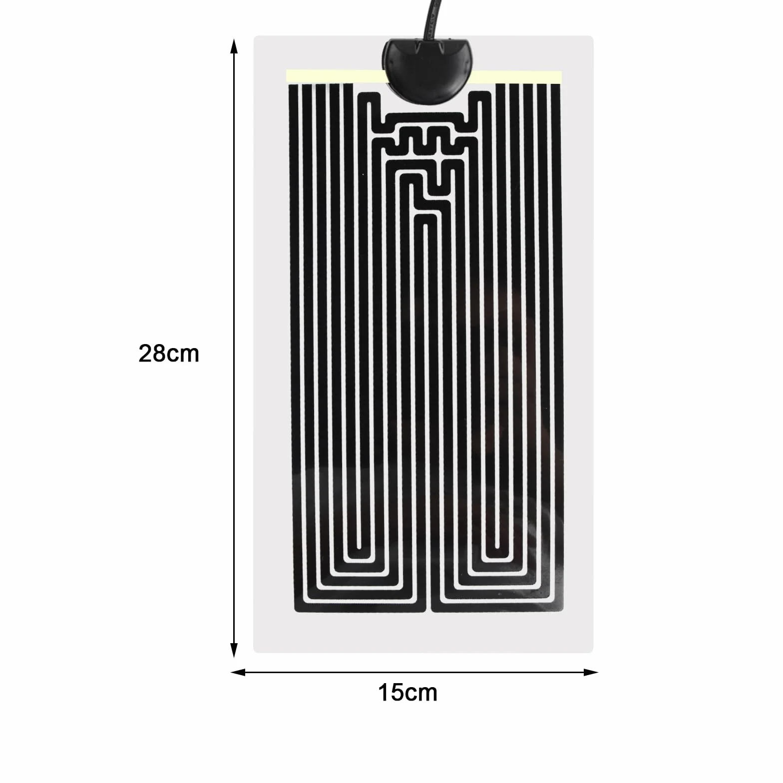 Tapis Chauffant Reptile 14W 28x28cm Réglable Contrôle Température Terrarium