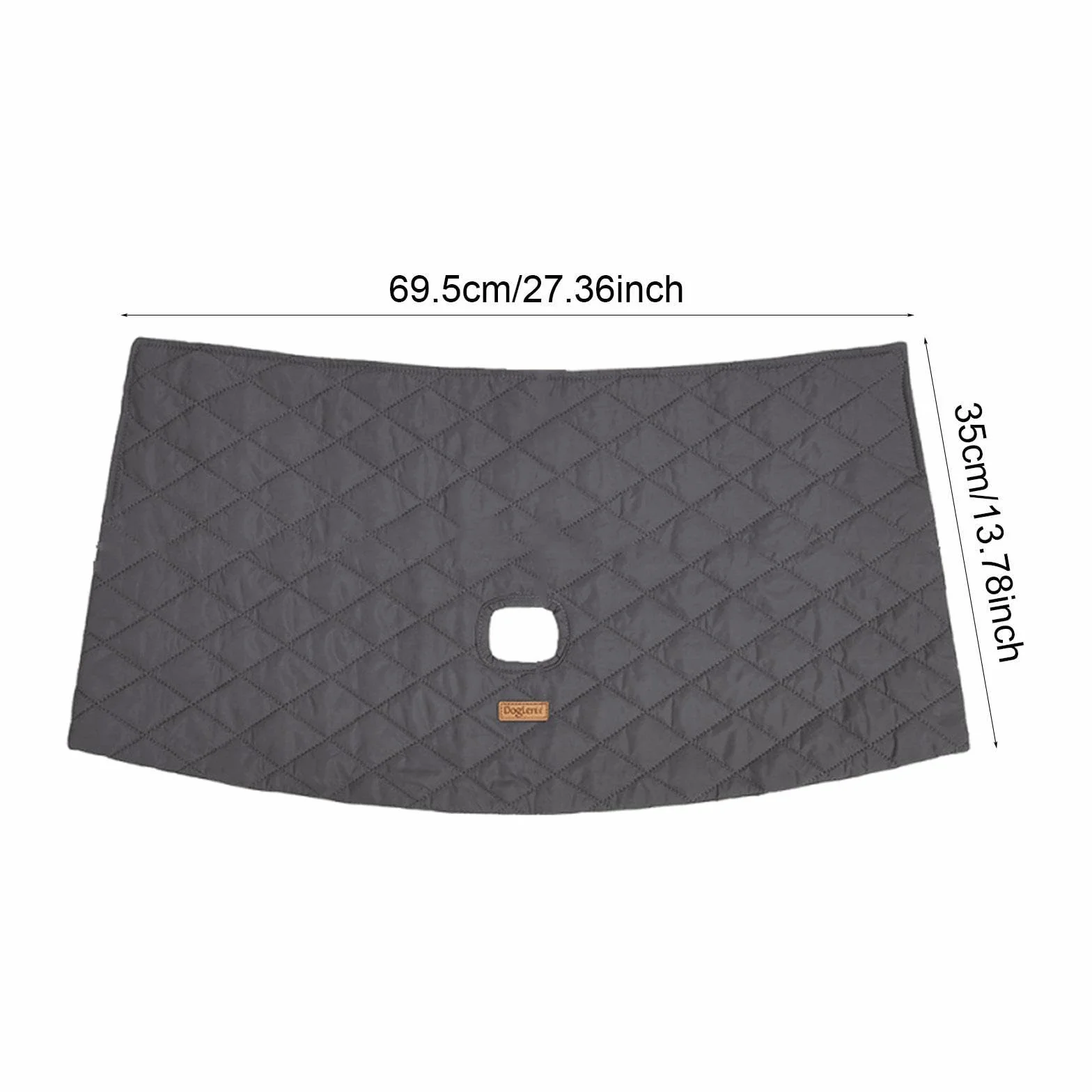 Housse Bordure Poussette Animaux Accessoire Pare-Chocs Lavable Installation Rapide Protection Contre L'Humidité Adapté Aux Sorties Plein Air Animaux F, Gris