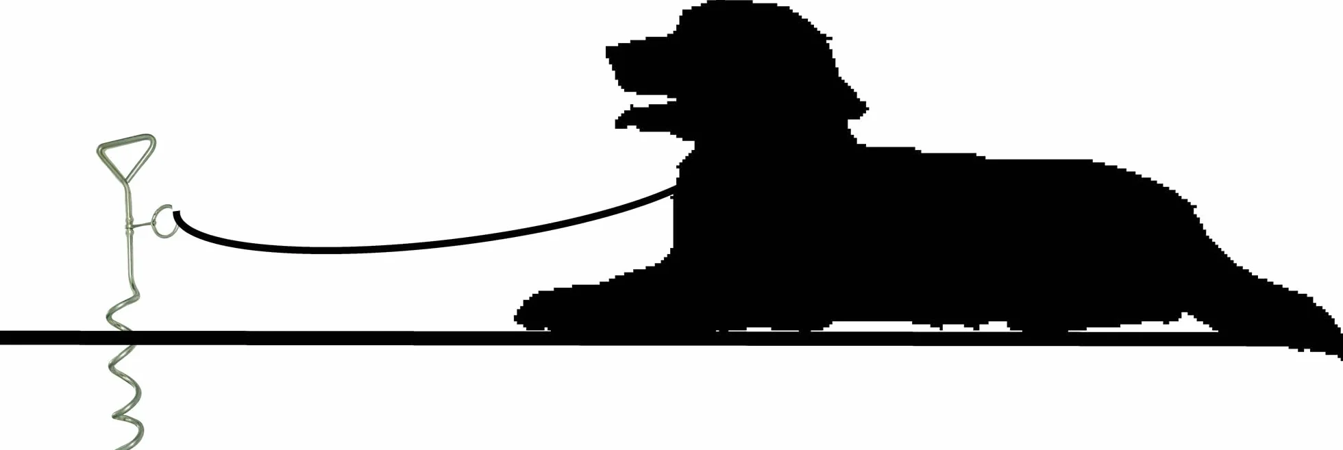 Piquet pour Chien en Acier allié 40 x 8,5 cm